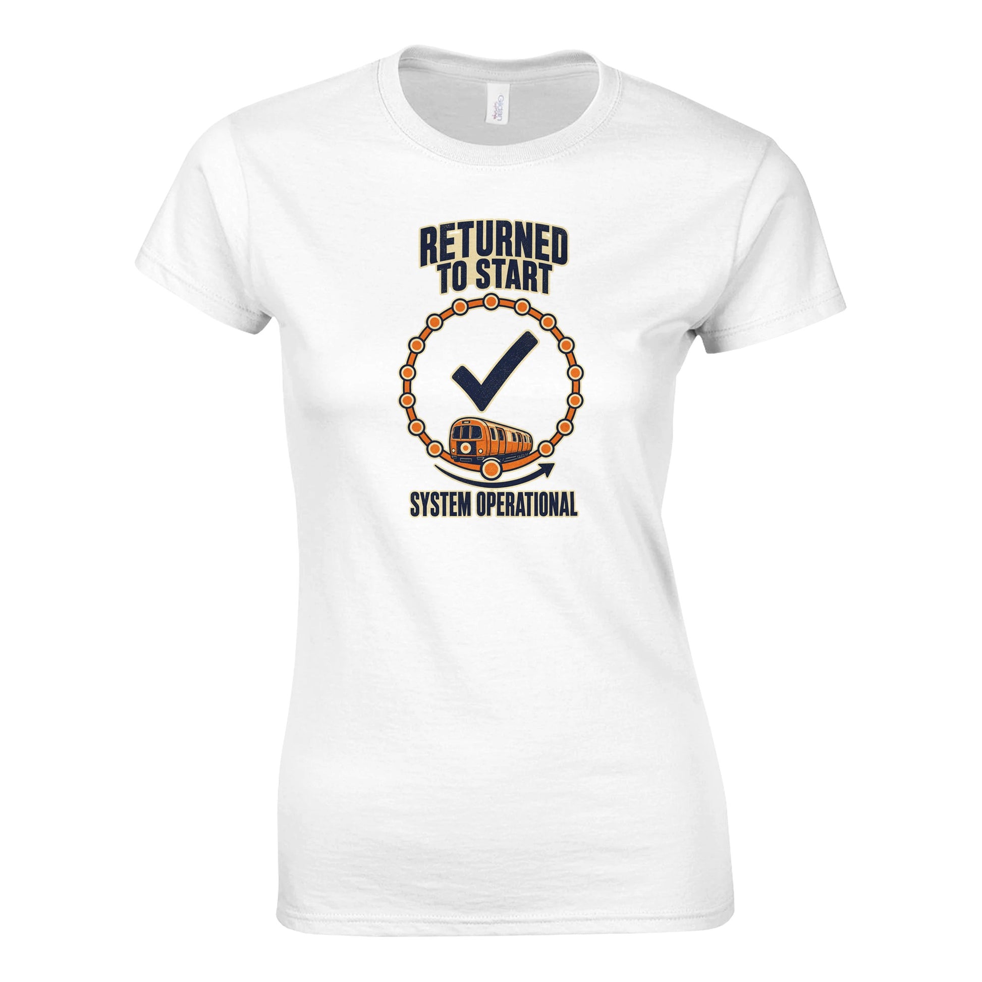 Glasgow Subway: System Operational Women's T-shirt — product view 1