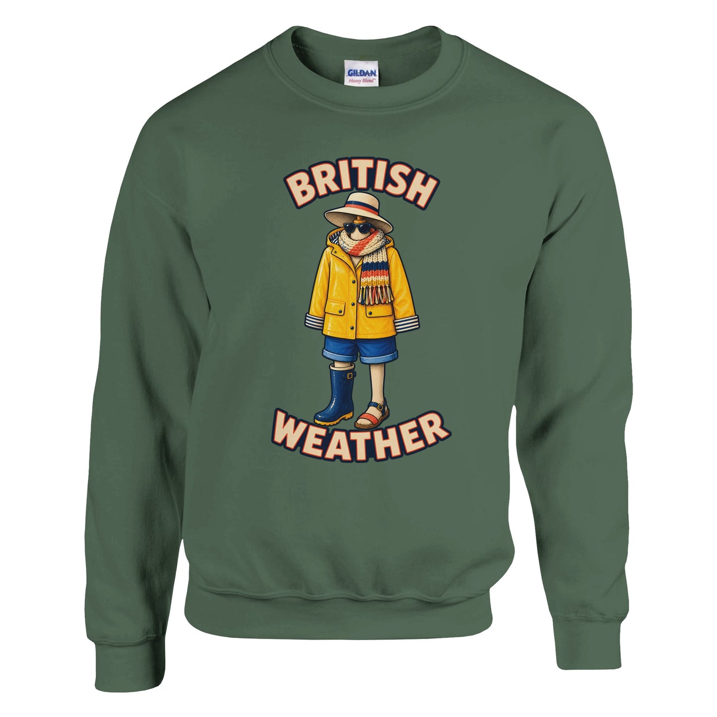British Weather All-Weather Outfit Sweatshirt — product view 8