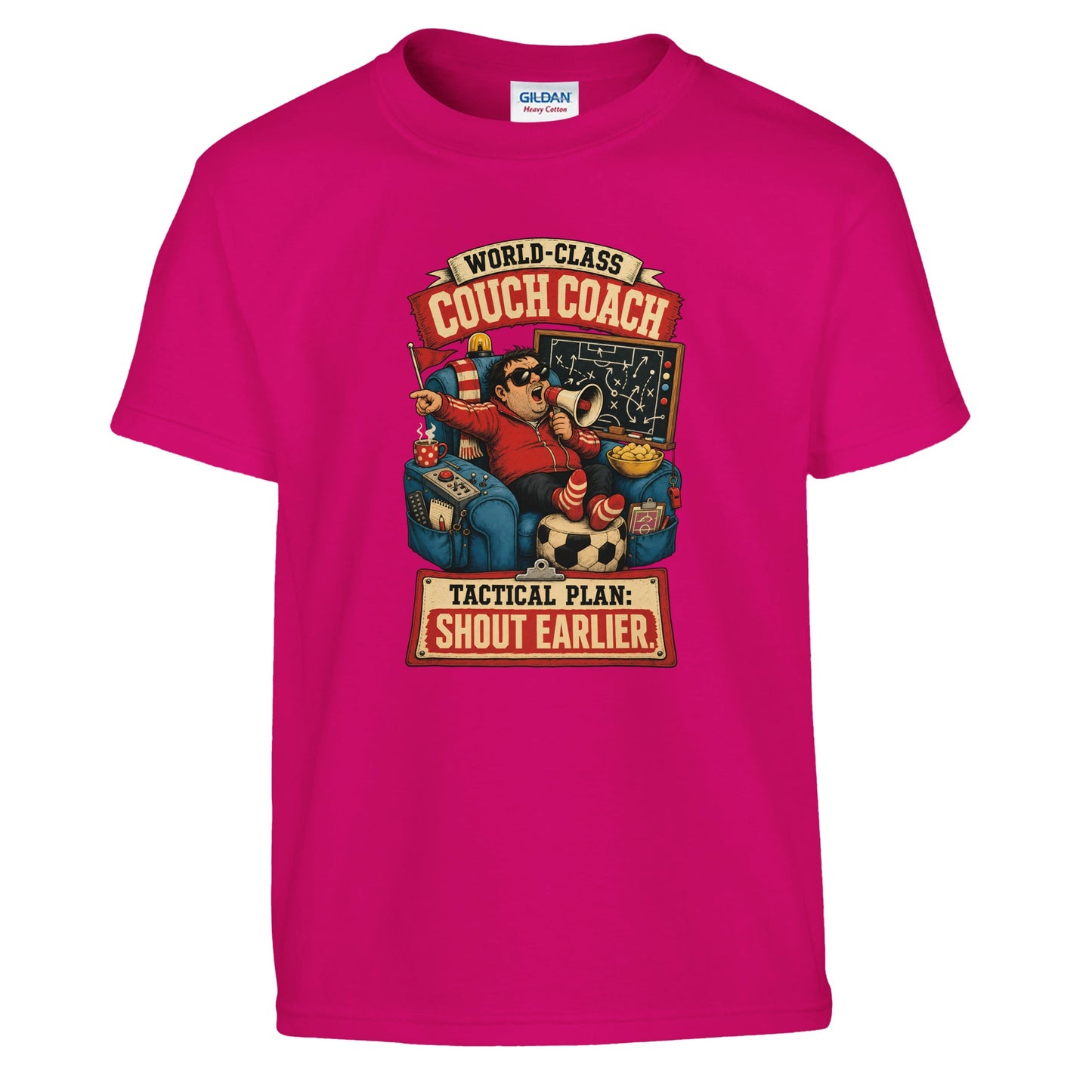 World-Class Couch Coach Kids' T-shirt — product view 11