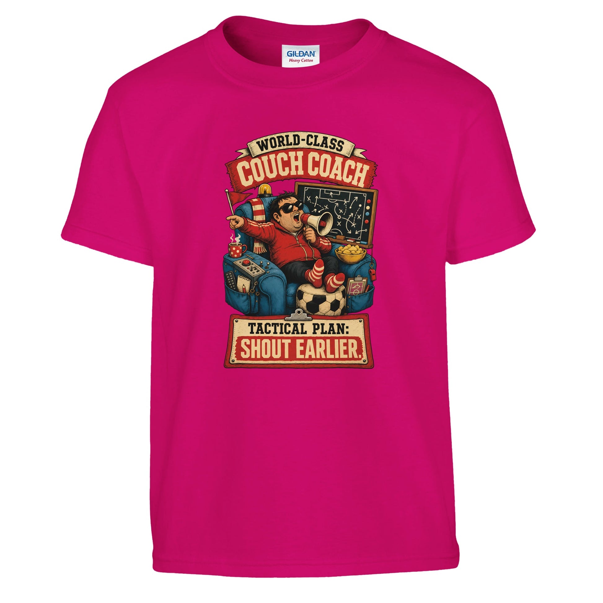 World-Class Couch Coach Kids' T-shirt — product view 11