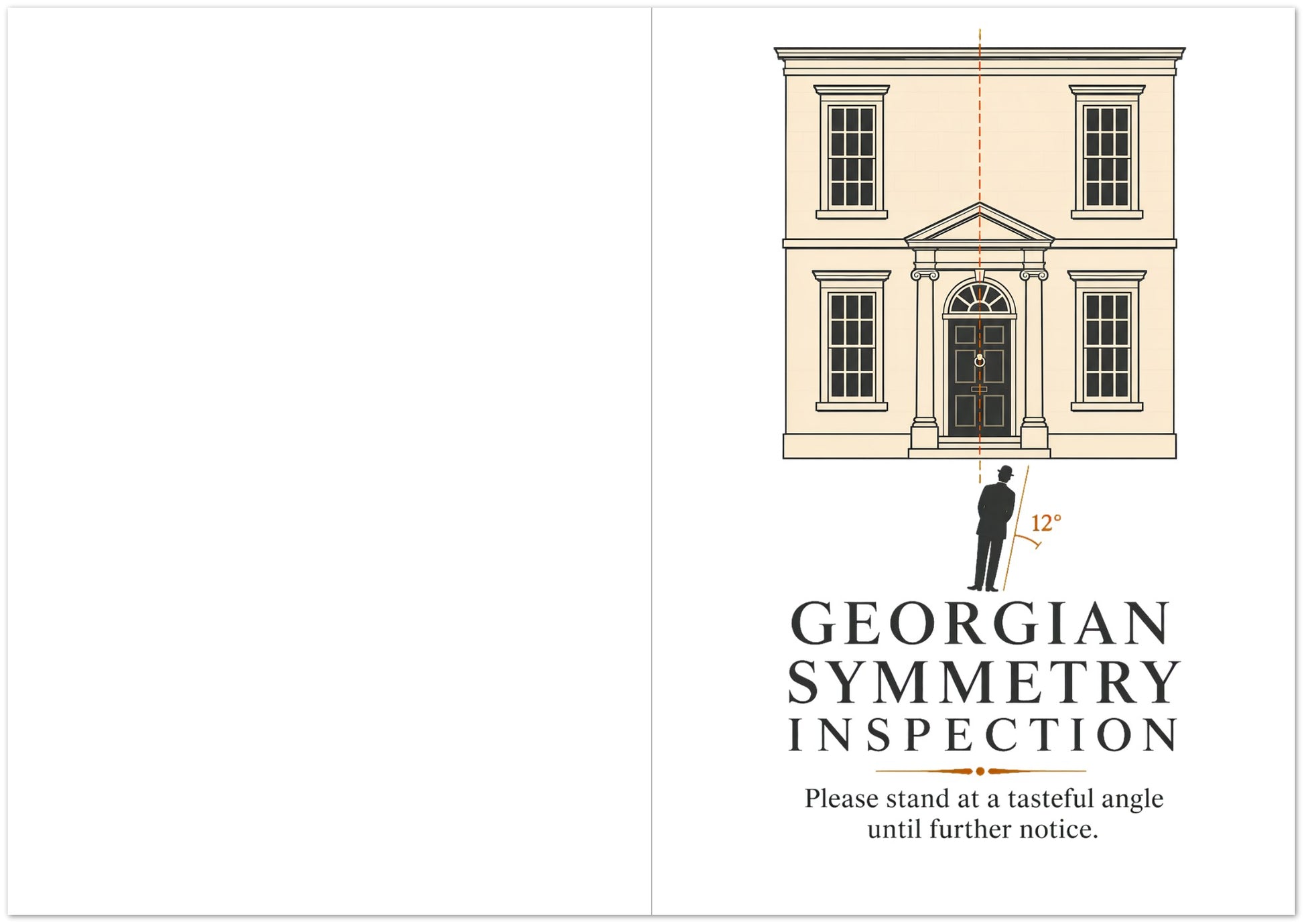 Georgian Symmetry Inspection — Bath Greeting Card Pack — product view 5