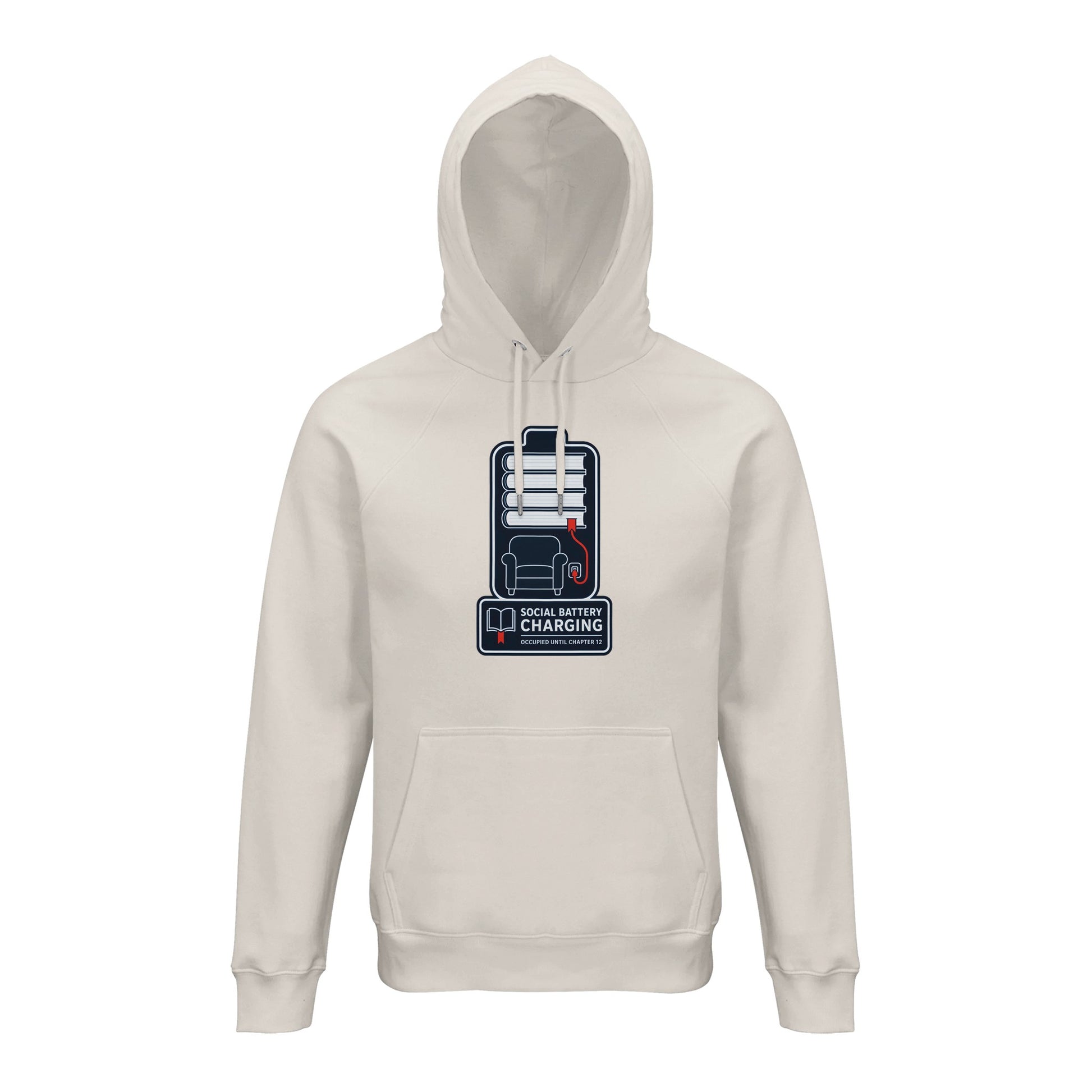 Social Battery Charging Hoodie — product view 1