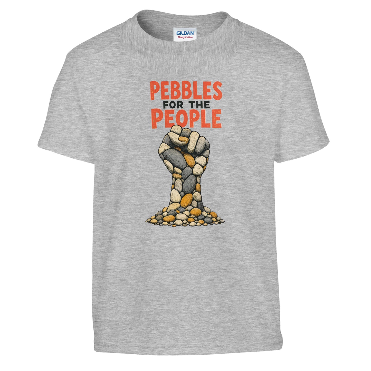 Pebbles for the People Graphic Kids' T-shirt — product view 4