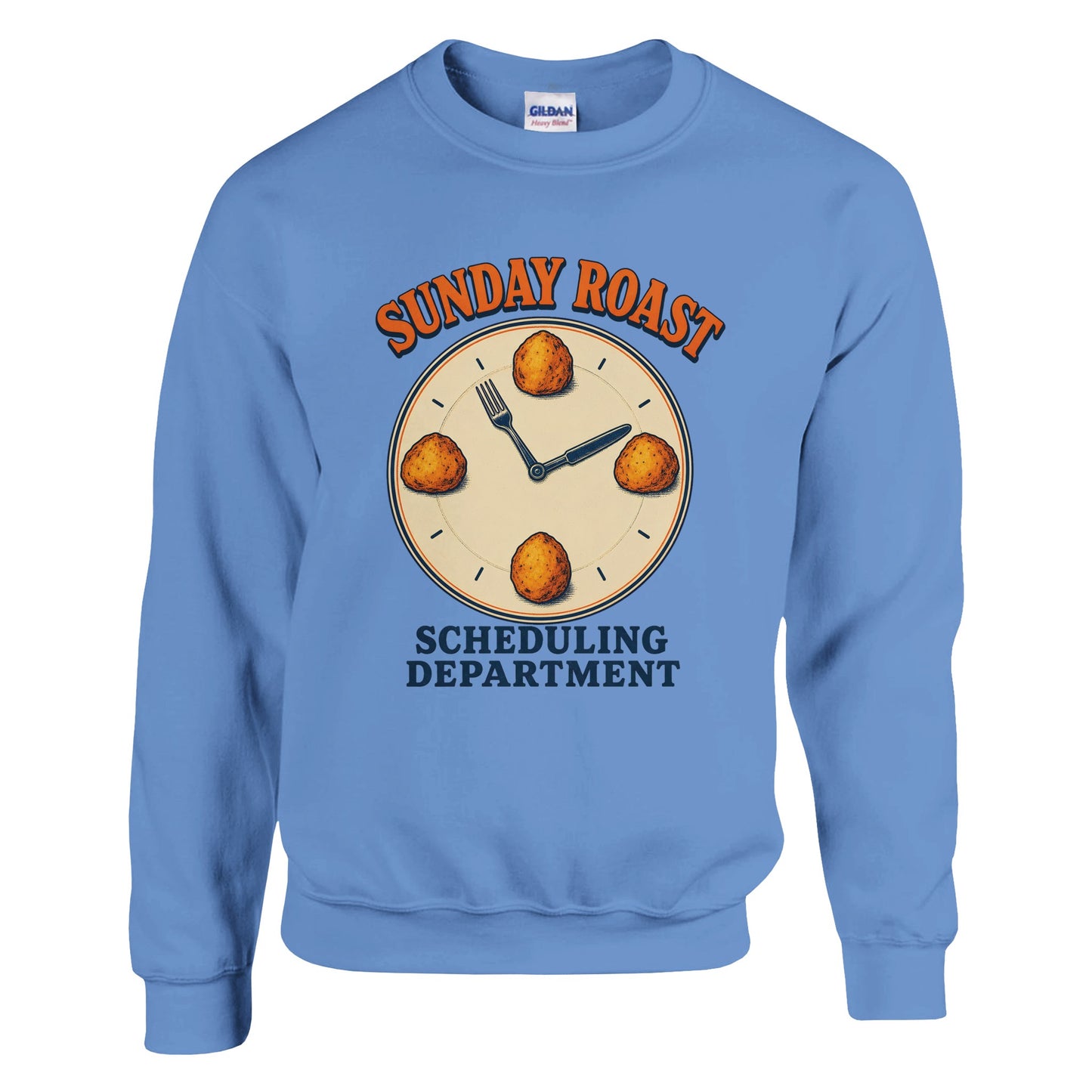Sunday Roast Scheduling Department Sweatshirt — product view 7