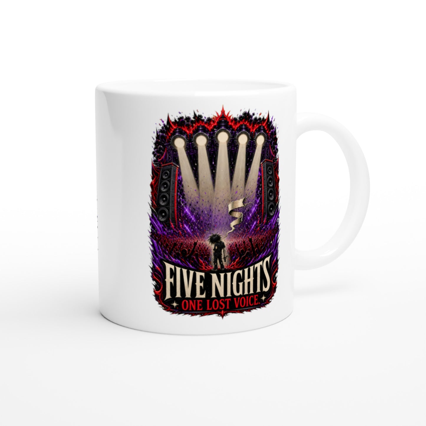 Five Nights, One Lost Voice Mug — product view 3