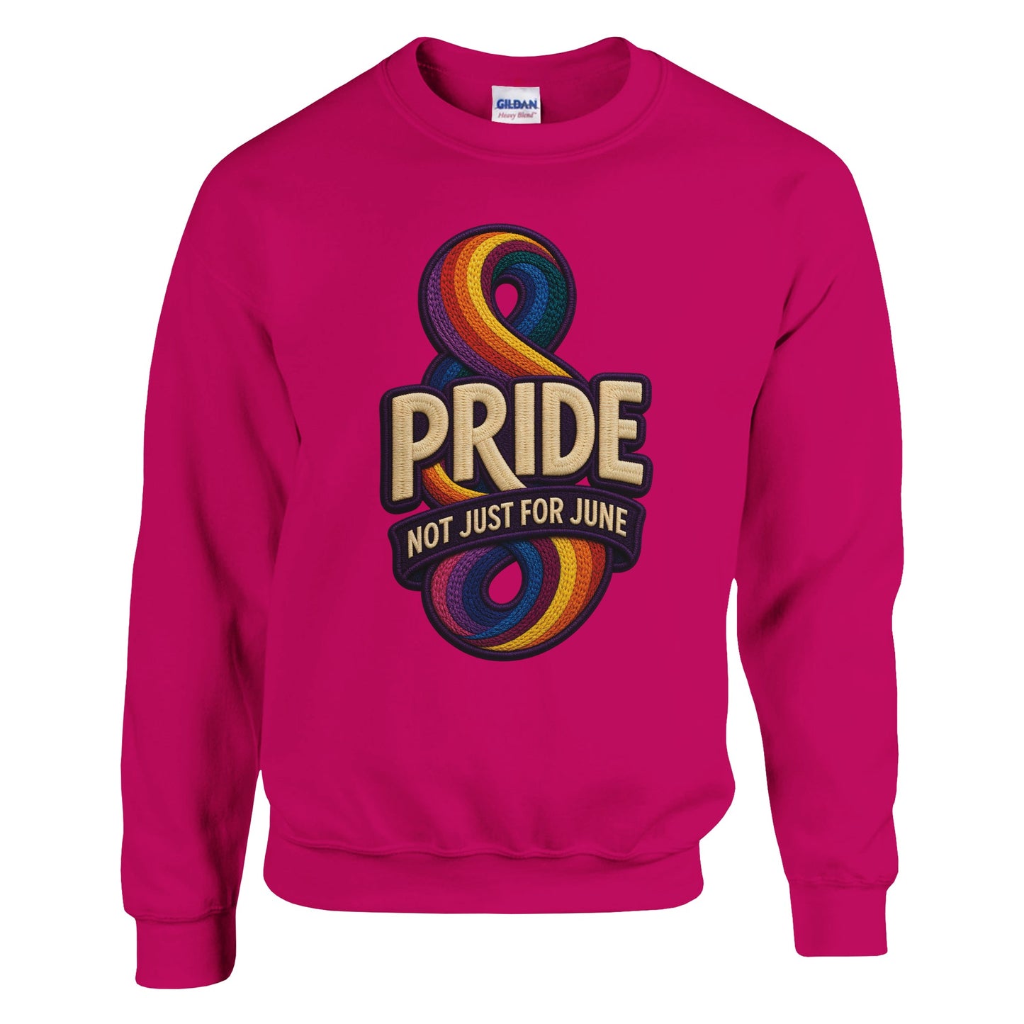 Pride: Not Just for June Sweatshirt — product view 3