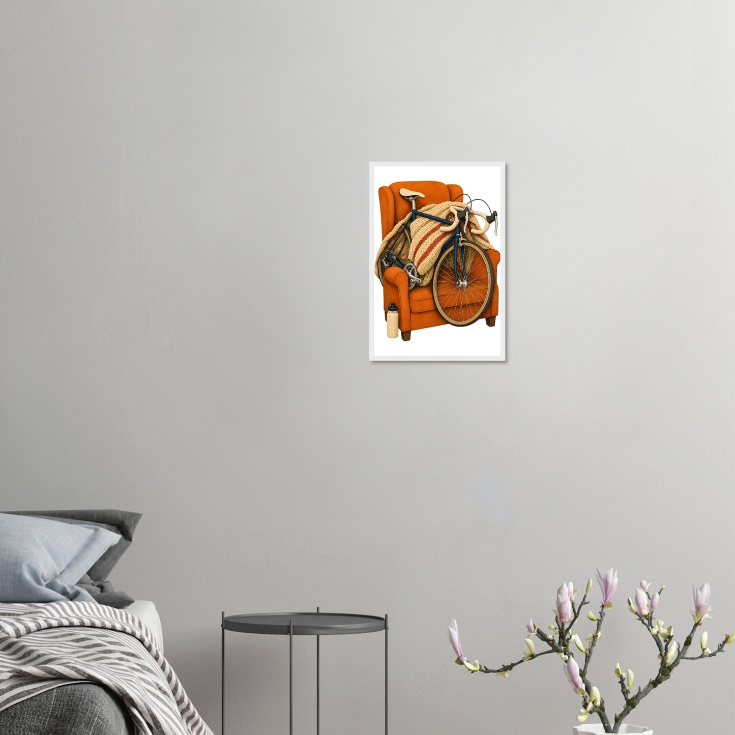 Bicycle Rest Day Framed Wall Art — product view 10