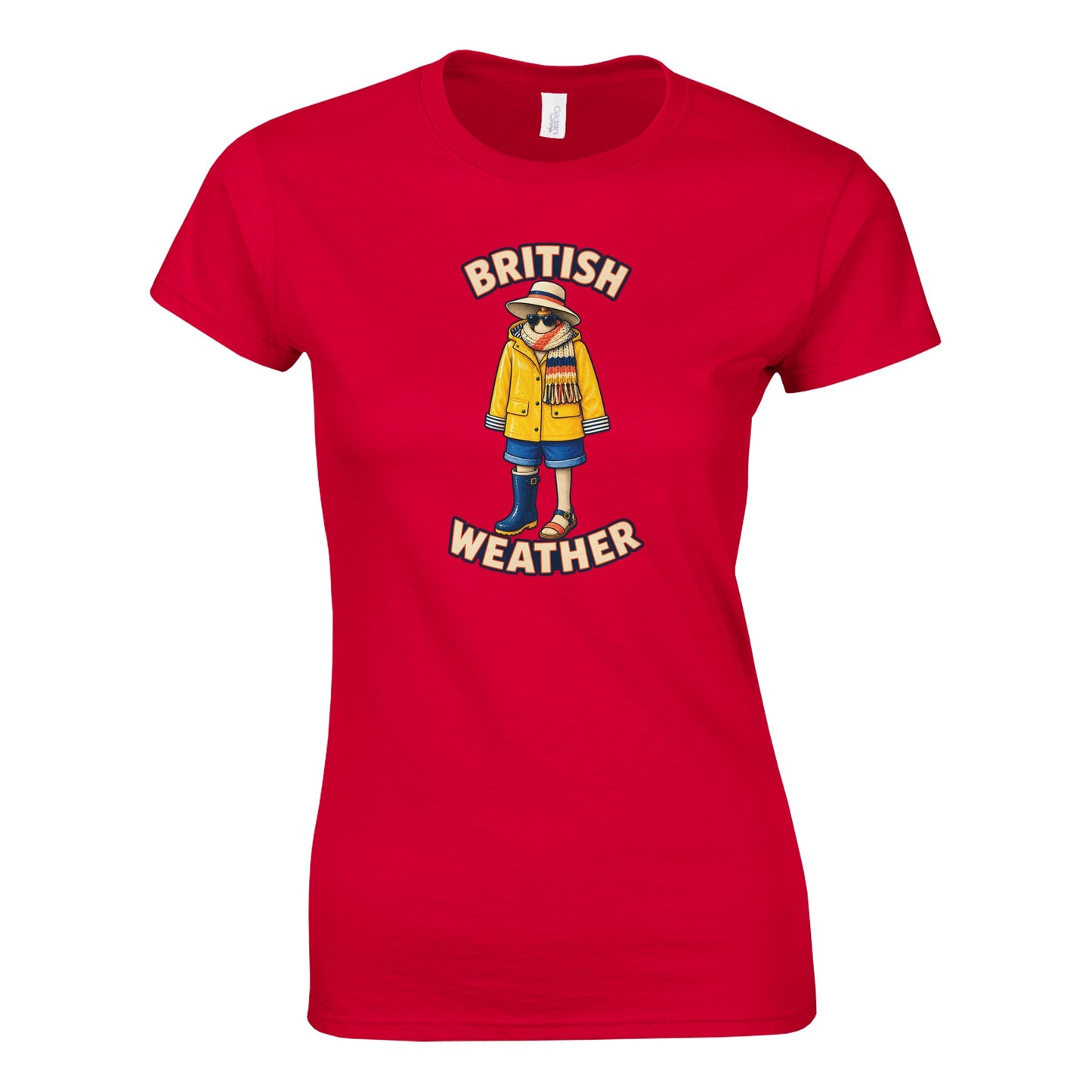 British Weather All-Weather Outfit Women's T-shirt — product view 2