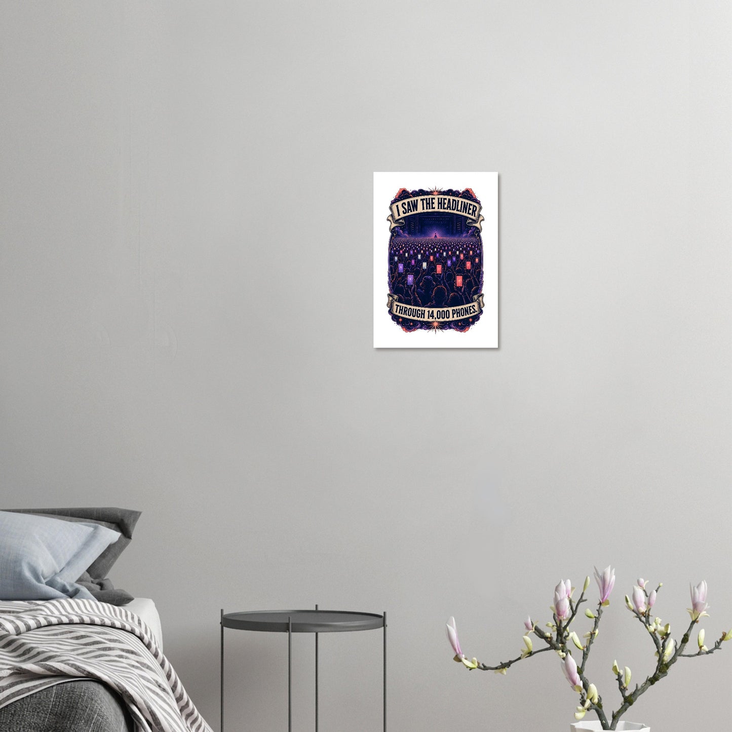 The Headliner Through 14,000 Phones Poster — product view 7