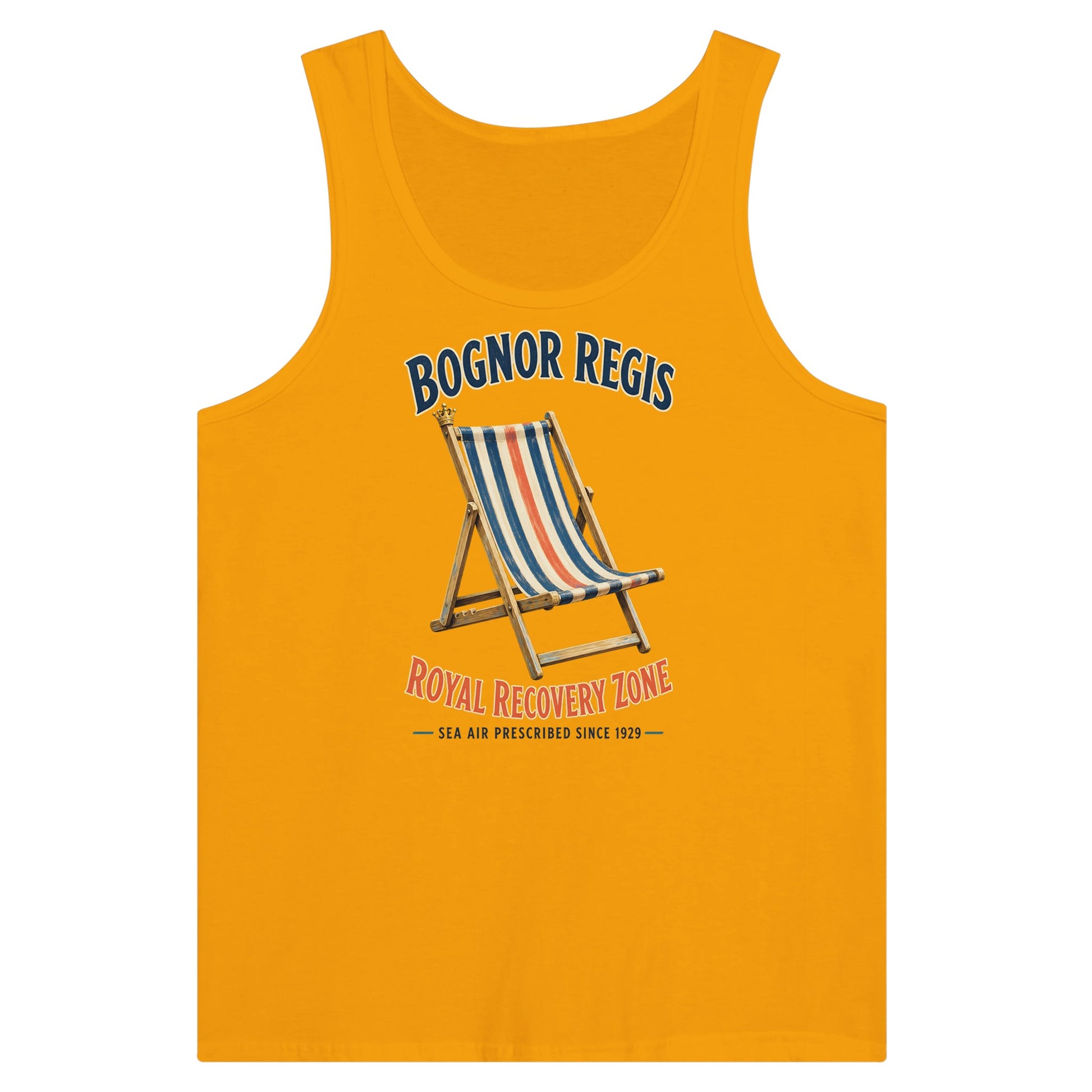 Bognor Regis Royal Recovery Zone Premium Unisex Tank Top — product view 11