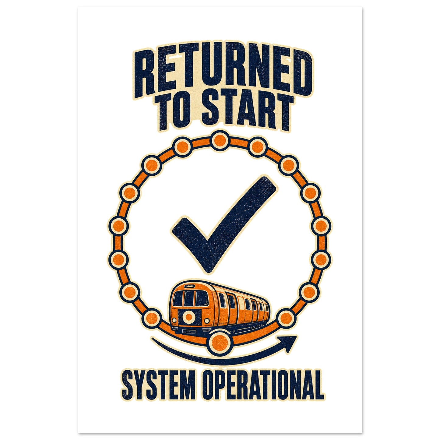 Glasgow Subway: System Operational Poster — product view 6