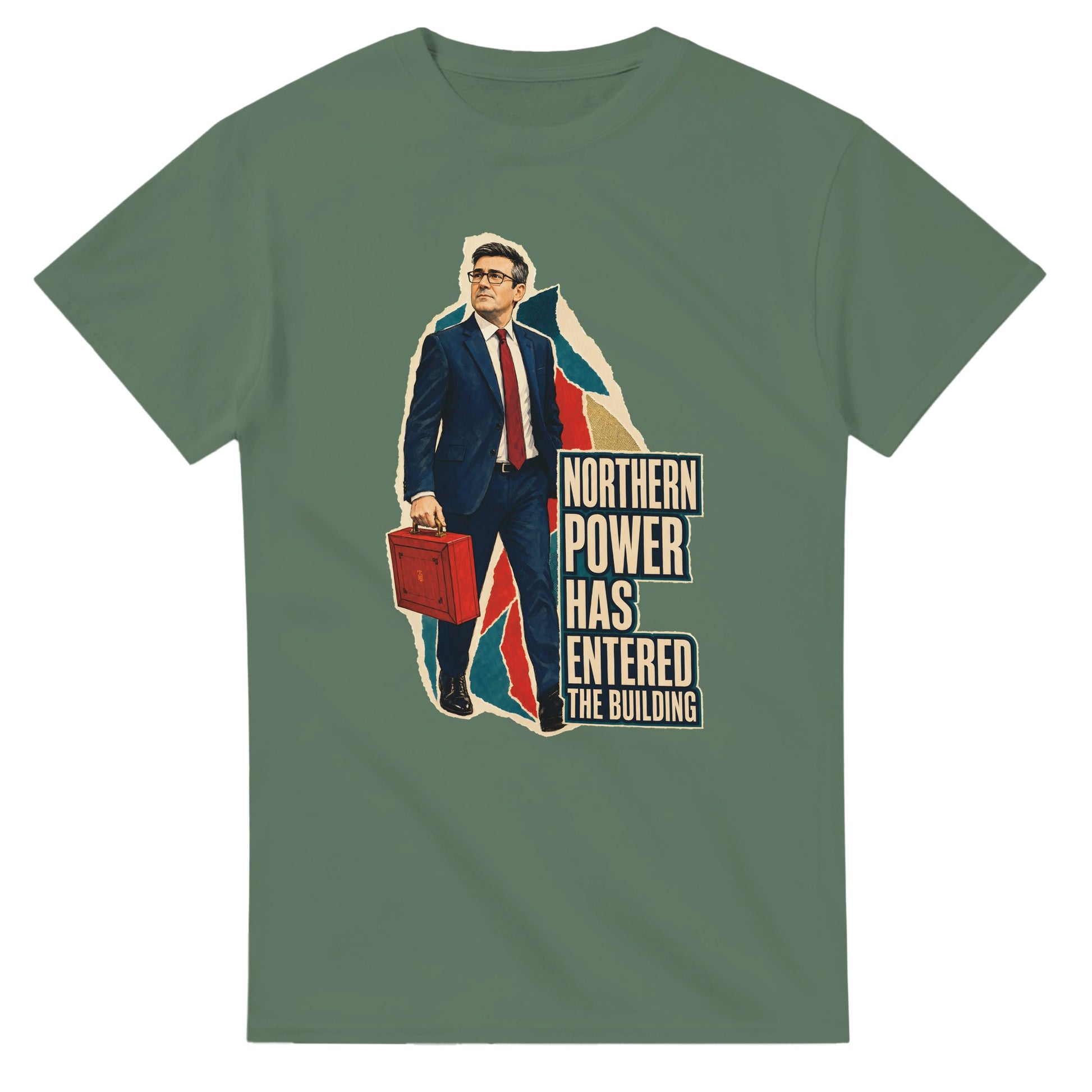 Northern Power Has Entered the Building Tote Bag T-shirt — product view 13