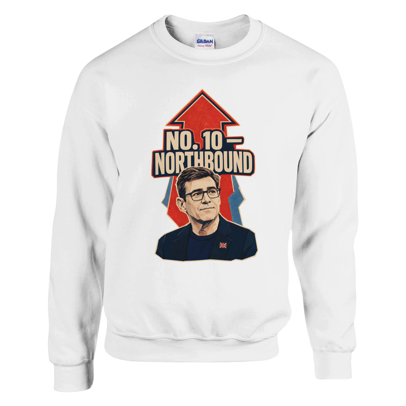 No. 10 — Northbound Andy Burnham Political Satire Sweatshirt