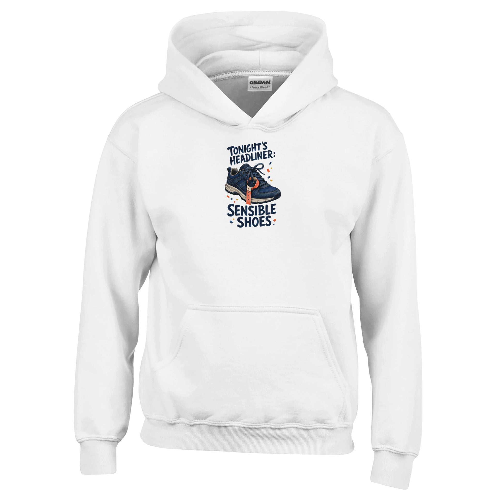 Tonight's Headliner: Sensible Shoes Concert Kids' Hoodie — product view 1