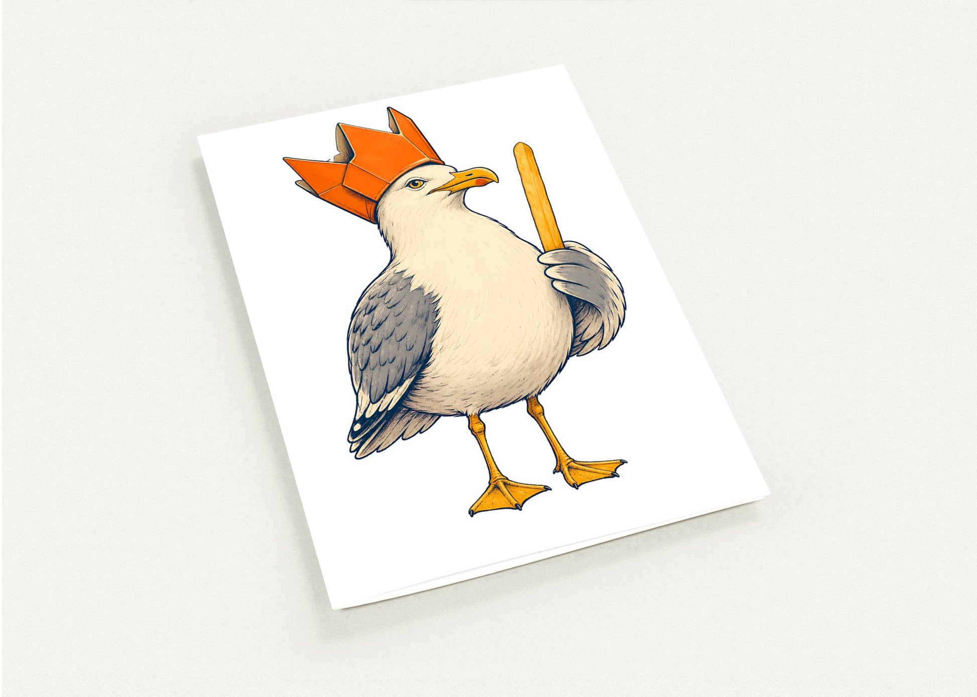 The Chip Crown Gull Greeting Card Pack — product view 4