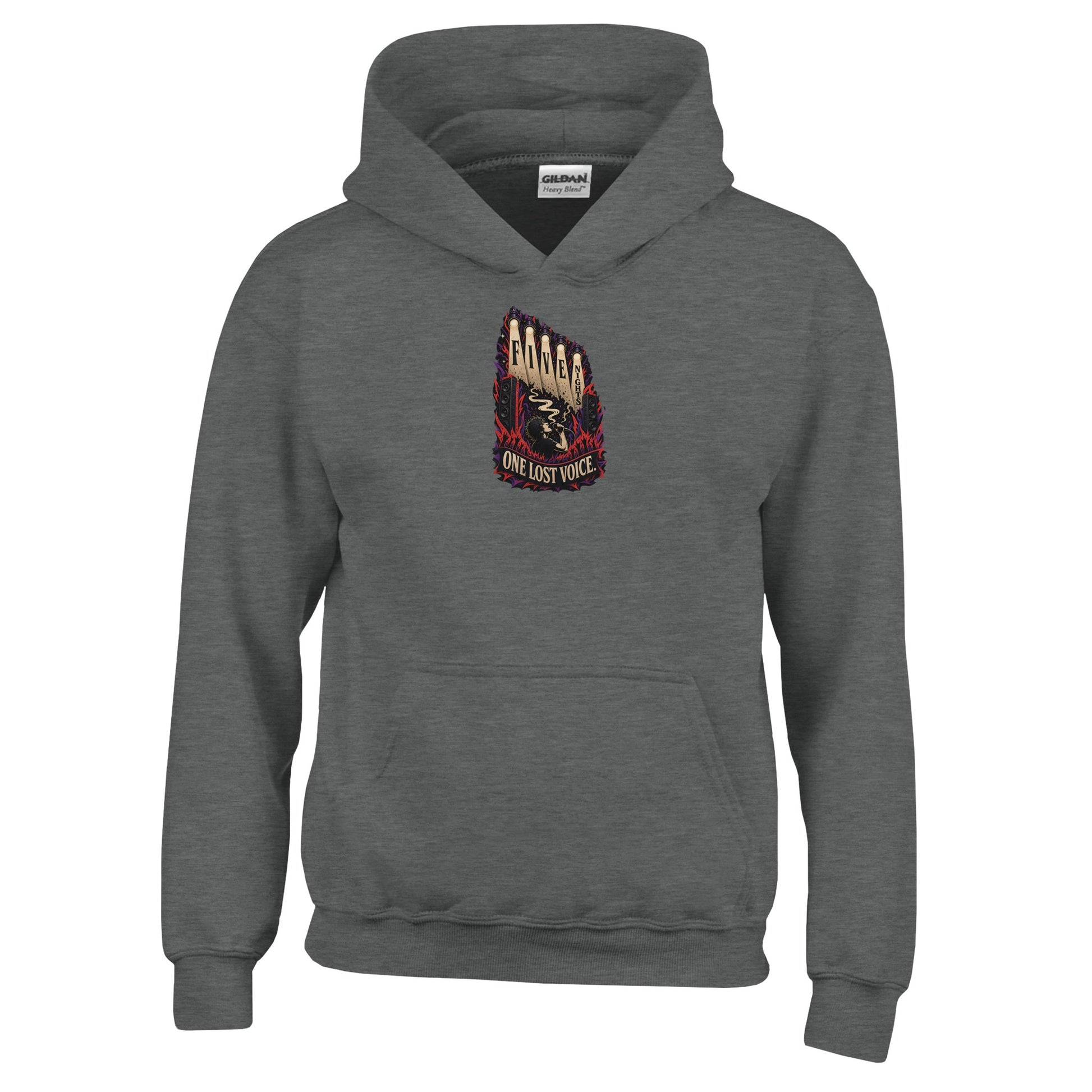Five Nights, One Lost Voice Kids' Hoodie — product view 2