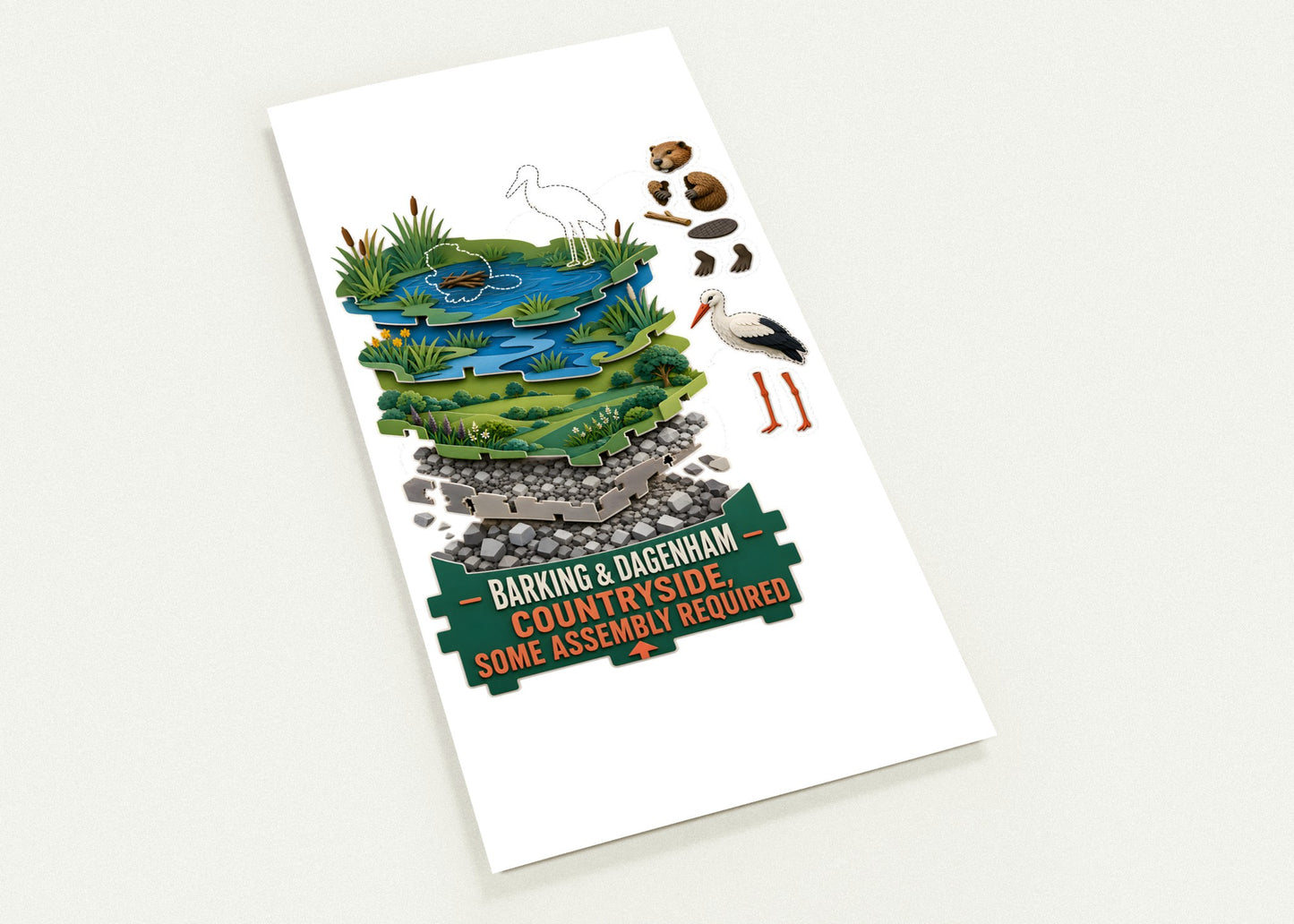 Barking & Dagenham Countryside Postcard Pack — product view 1