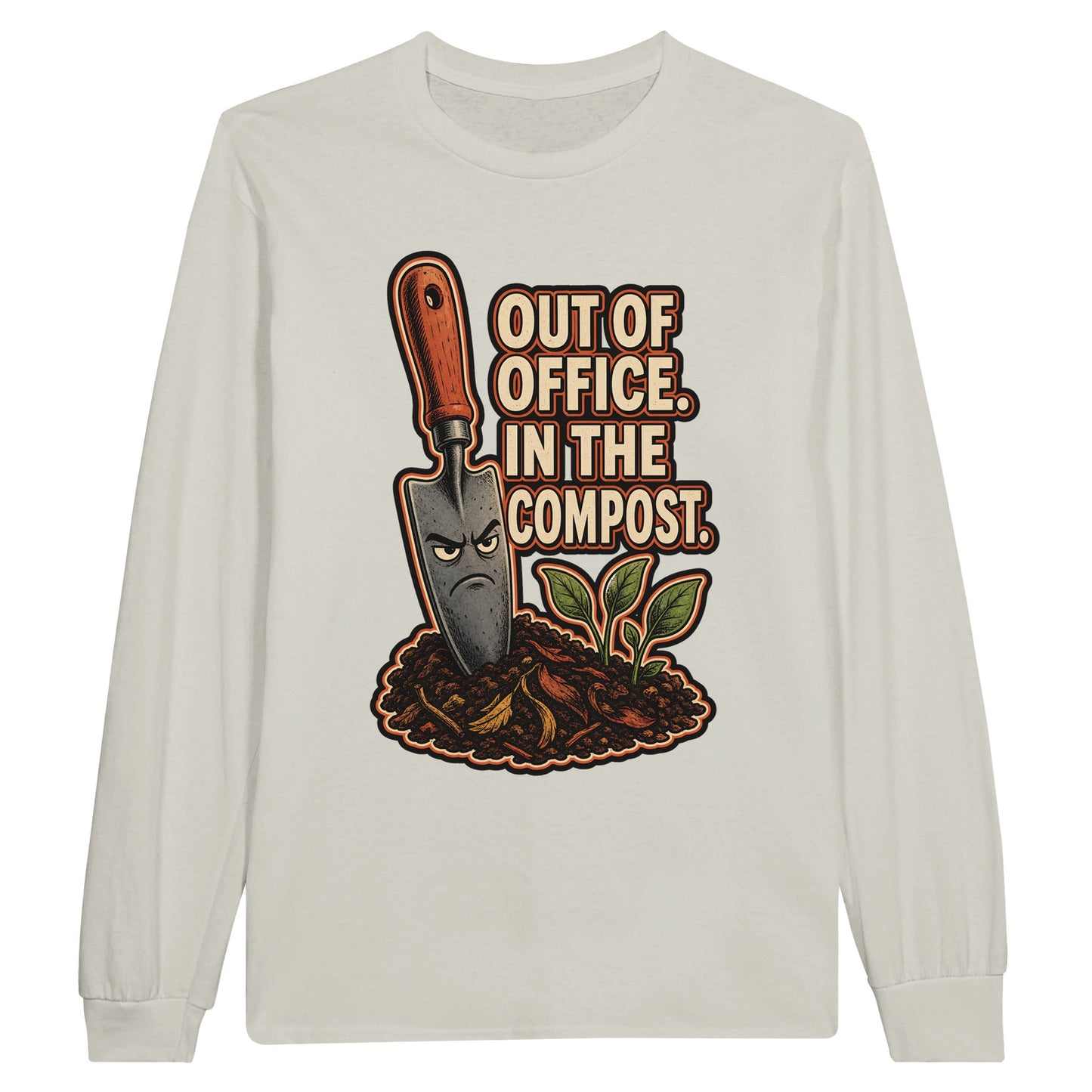 Out of Office, In the Compost Long-Sleeve T-shirt — product view 14