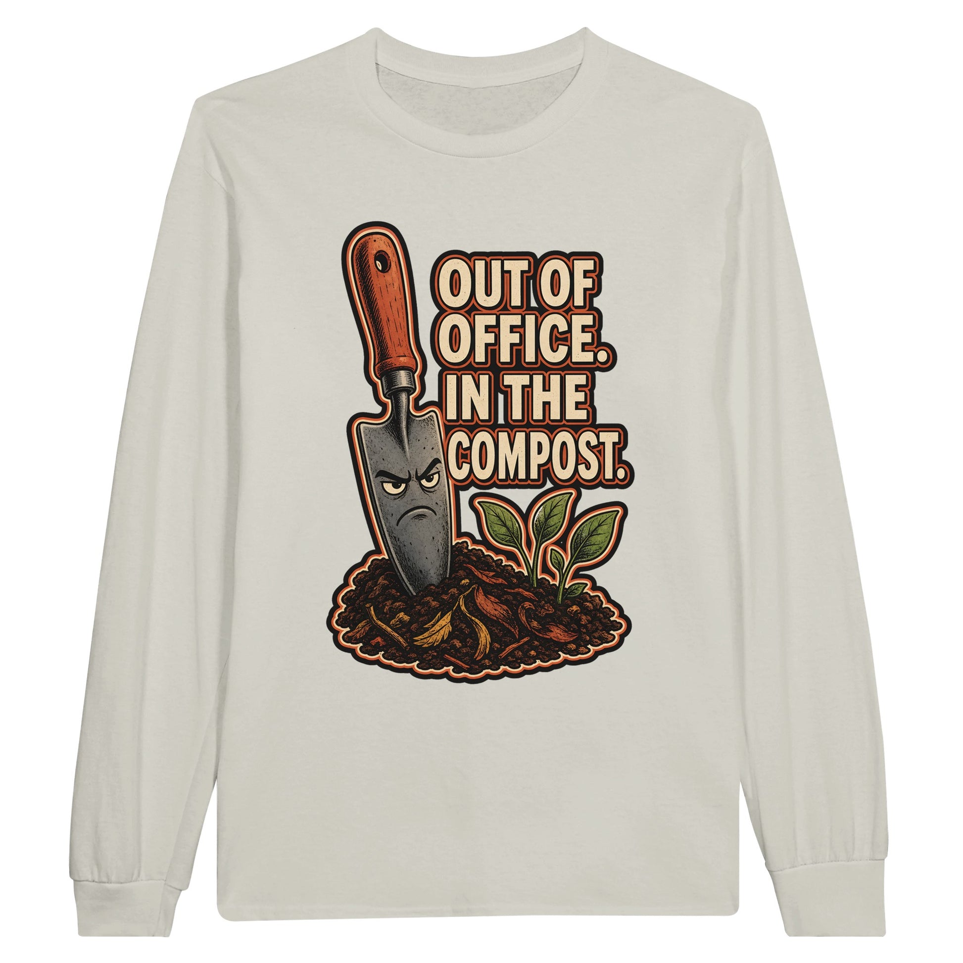 Out of Office, In the Compost Long-Sleeve T-shirt — product view 14