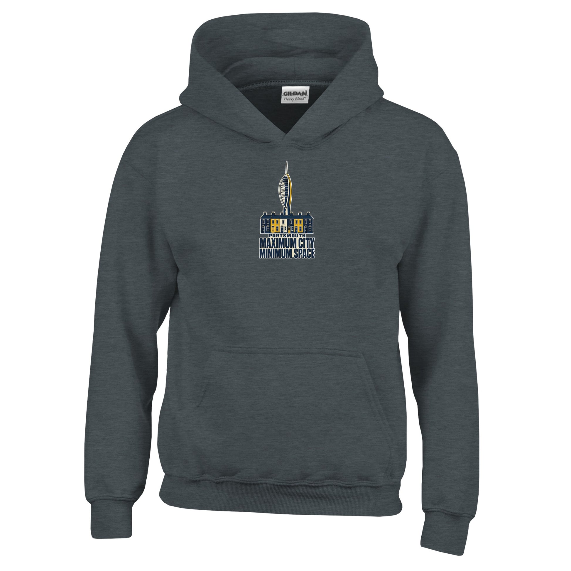 Portsmouth Maximum City Minimum Space Kids' Hoodie — product view 9