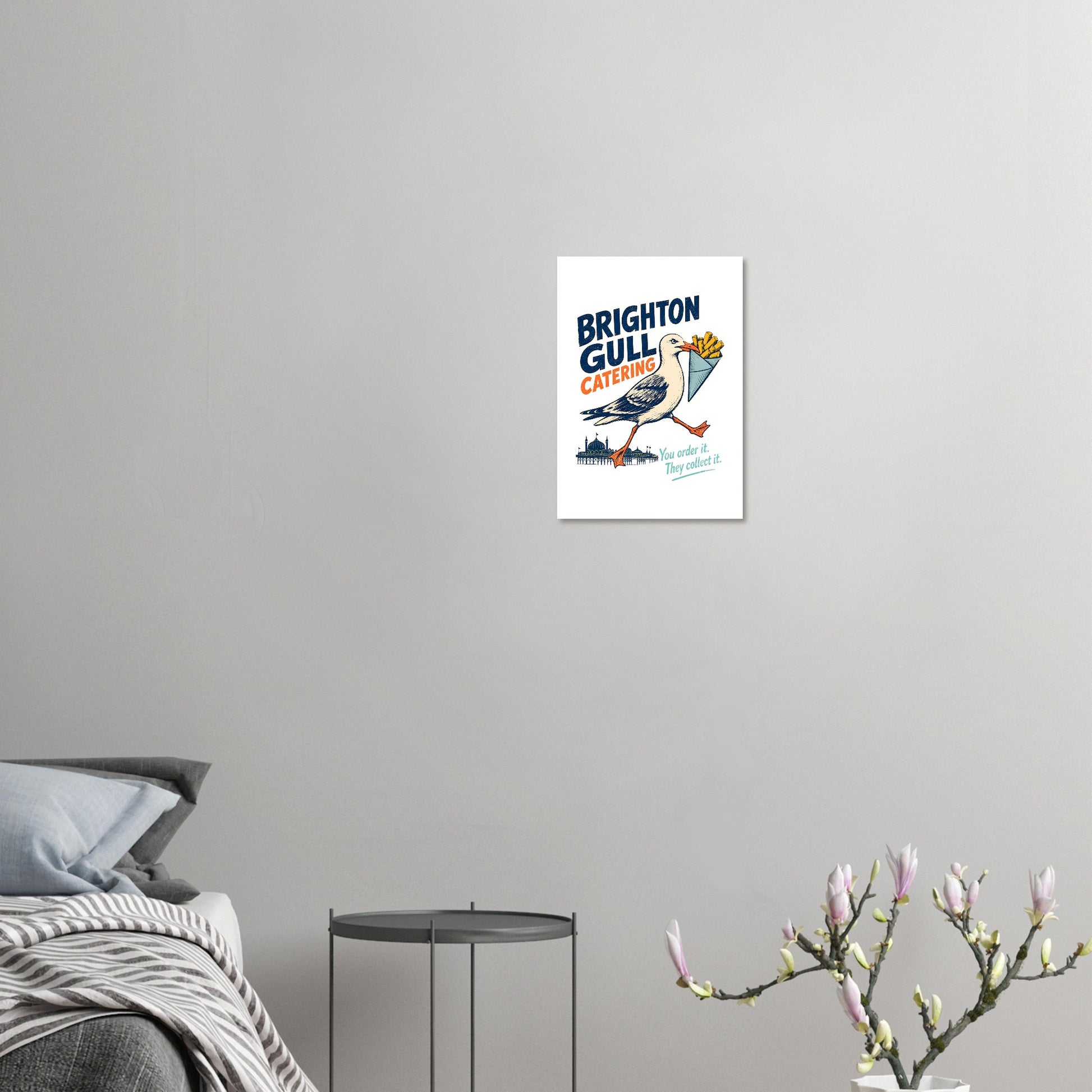 Brighton Gull Catering - You Order It, They Collect It Poster — product view 7