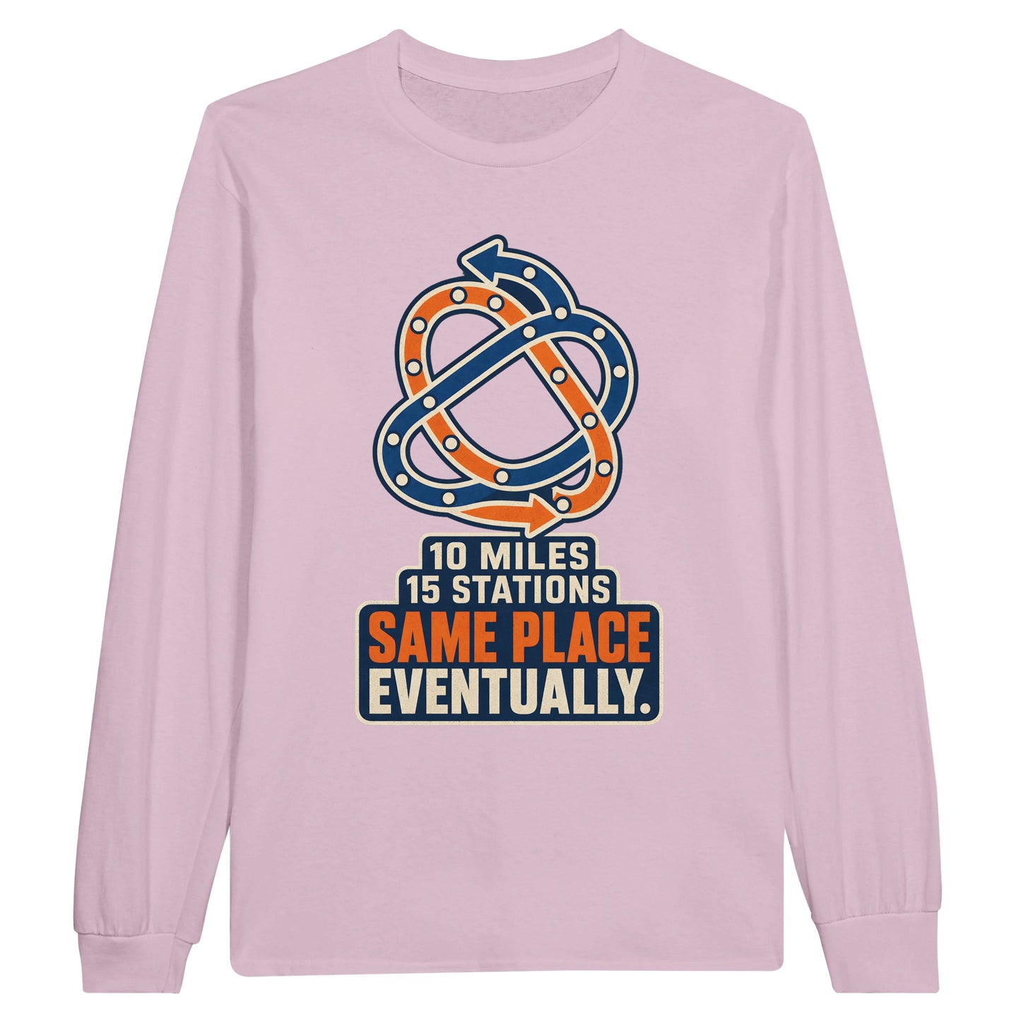 Glasgow Same Place Eventually Long-Sleeve T-shirt — product view 6