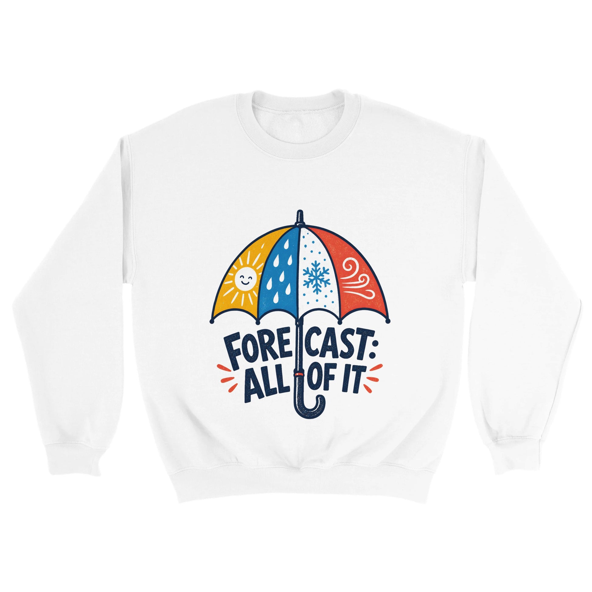 Forecast: All of It British Weather Graphic Sweatshirt — product view 6