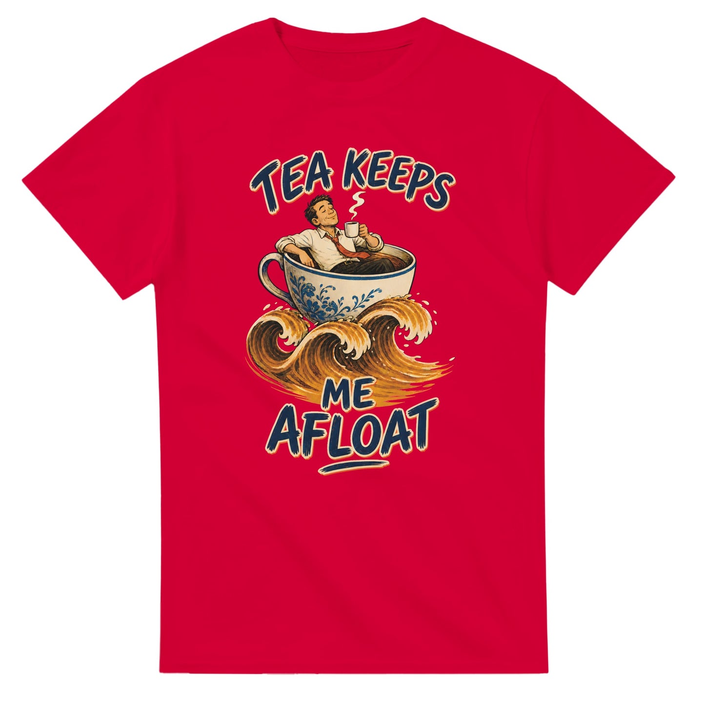 Tea Keeps Me Afloat T-shirt — product view 9