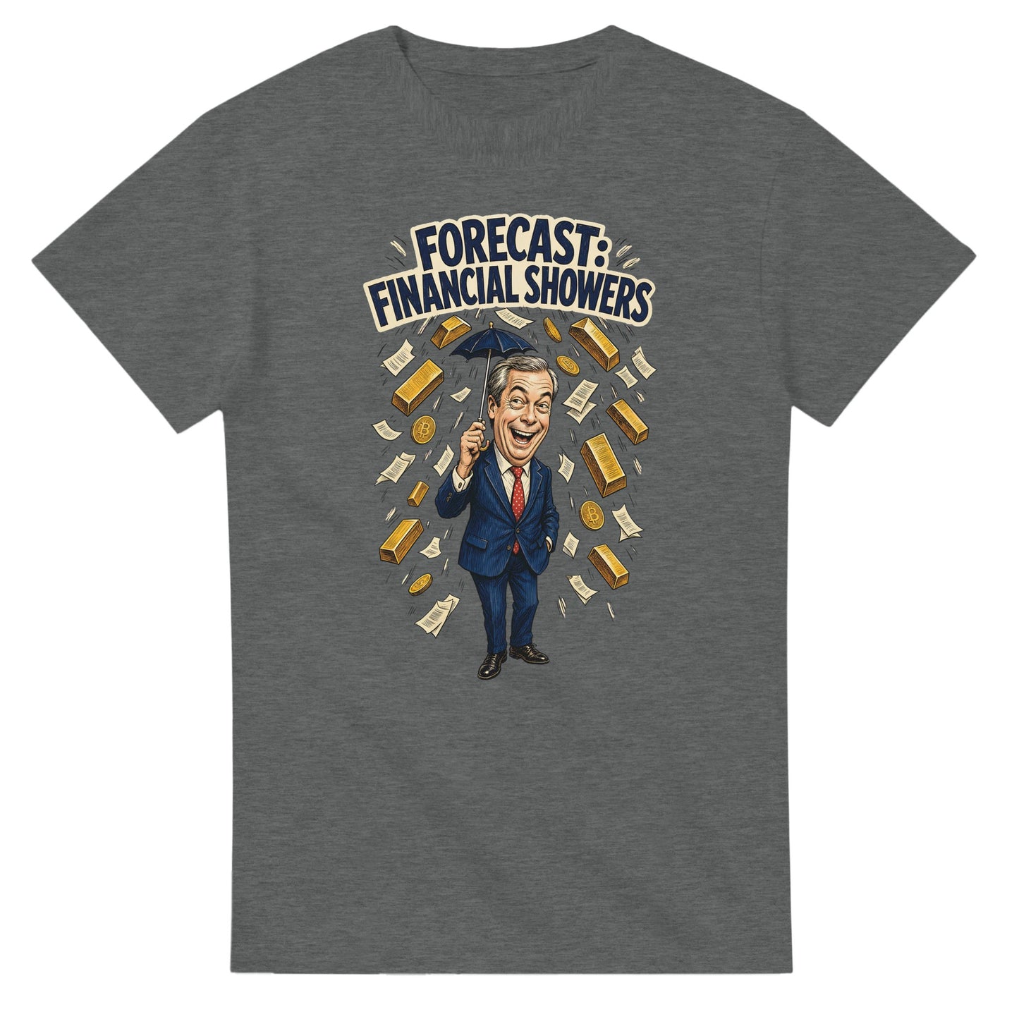 Forecast: Financial Showers T-shirt — product view 3