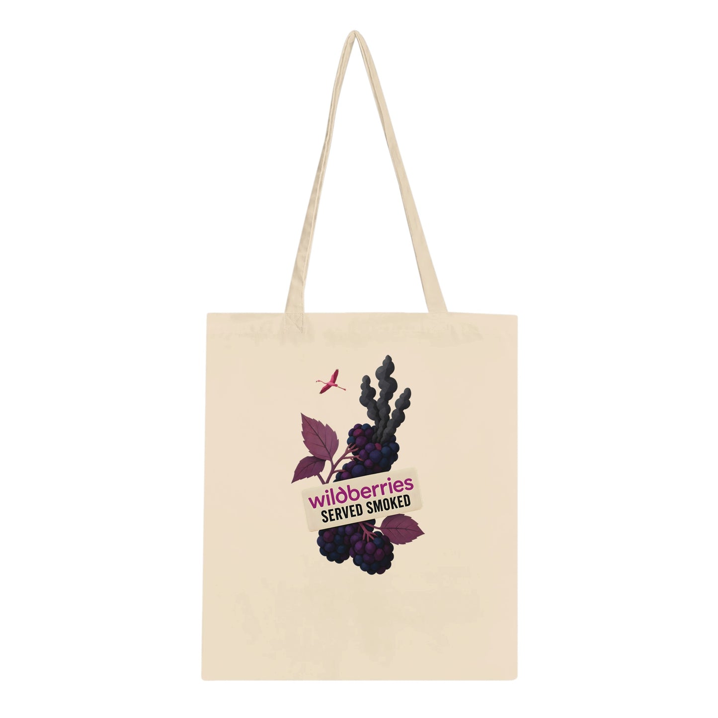 Wildberries, Served Smoked Tote Bag — product view 1