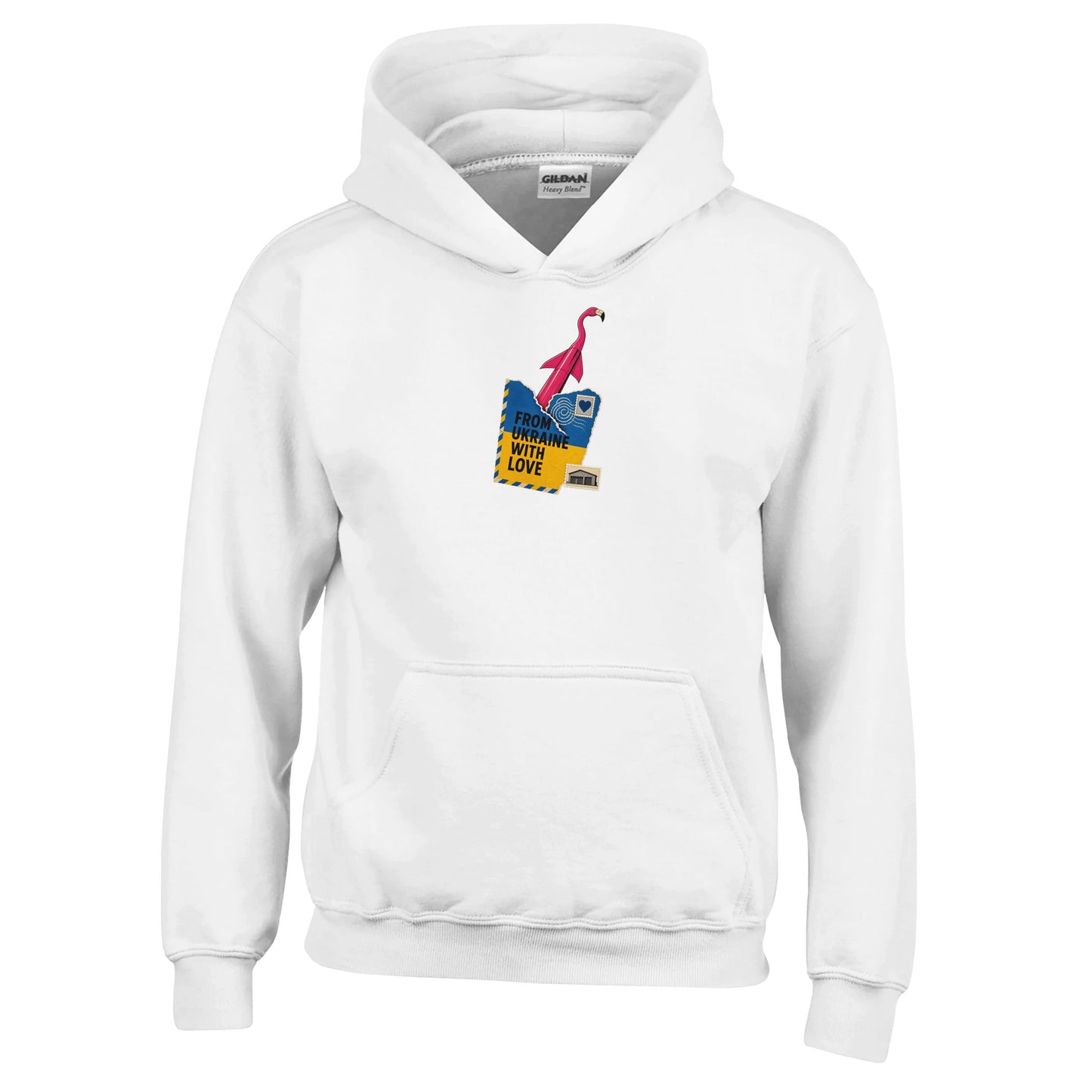 From Ukraine With Love Kids' Hoodie — product view 1