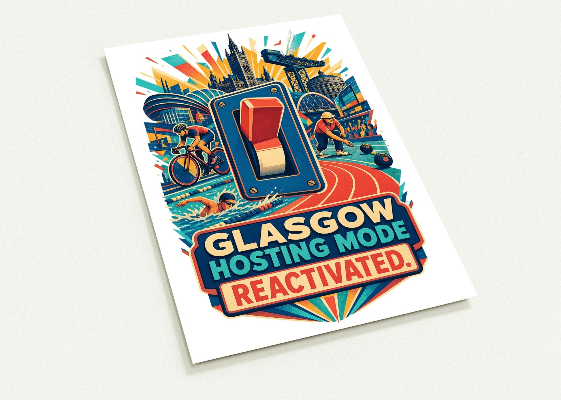 Glasgow Hosting Mode — Reactivated Postcard Pack — product view 1