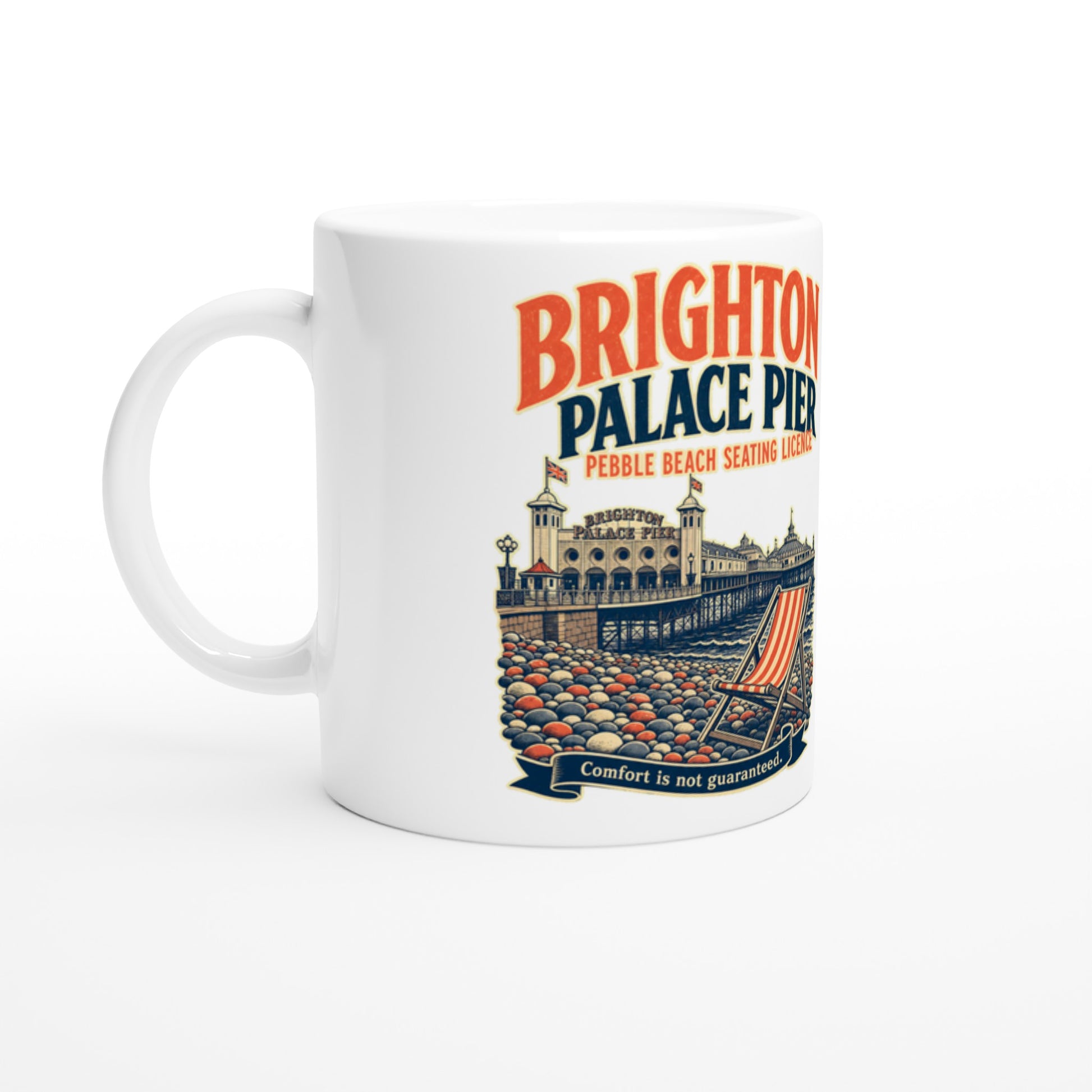 Brighton Pebble Beach Seating Licence Mug — product view 1