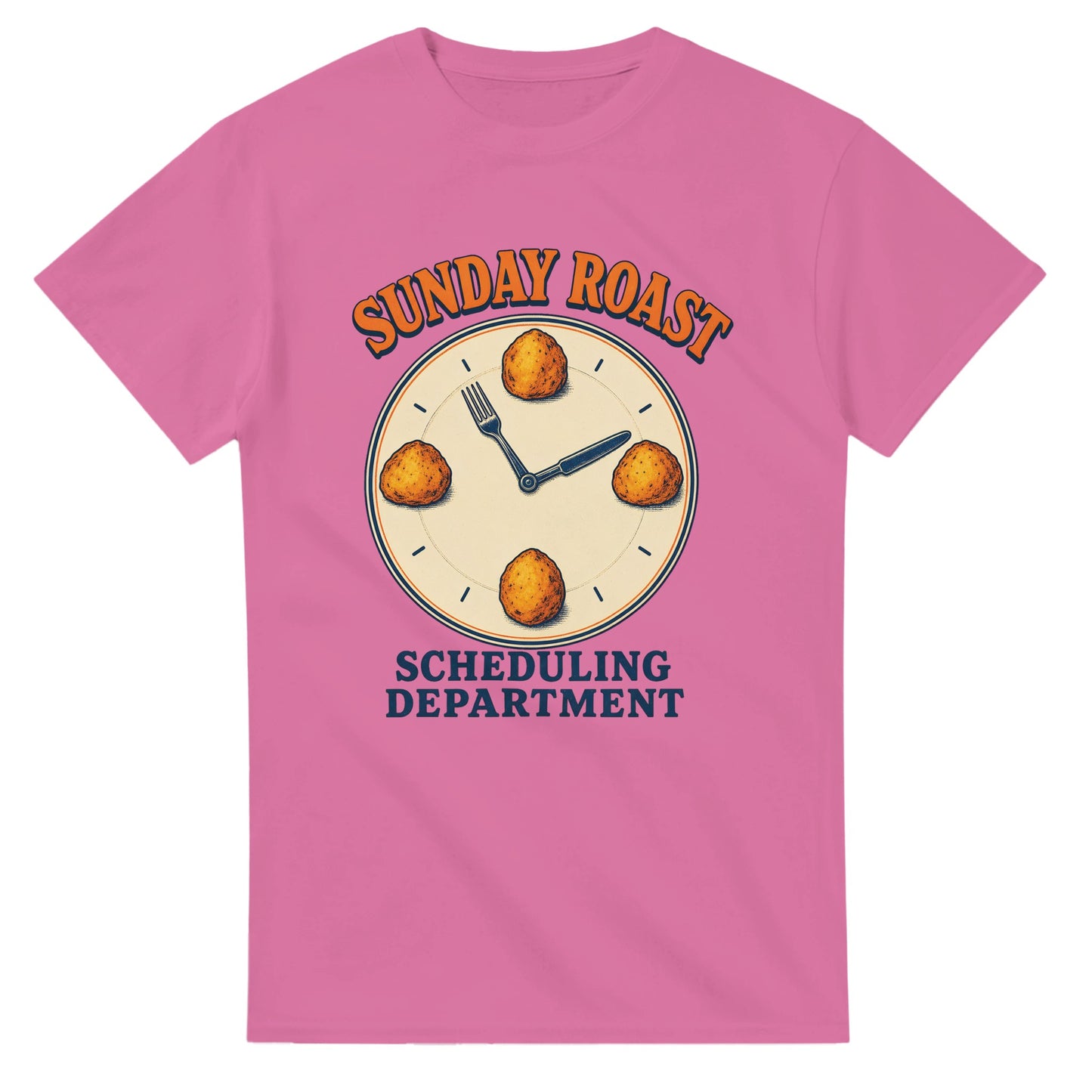 Sunday Roast Scheduling Department T-shirt — product view 4
