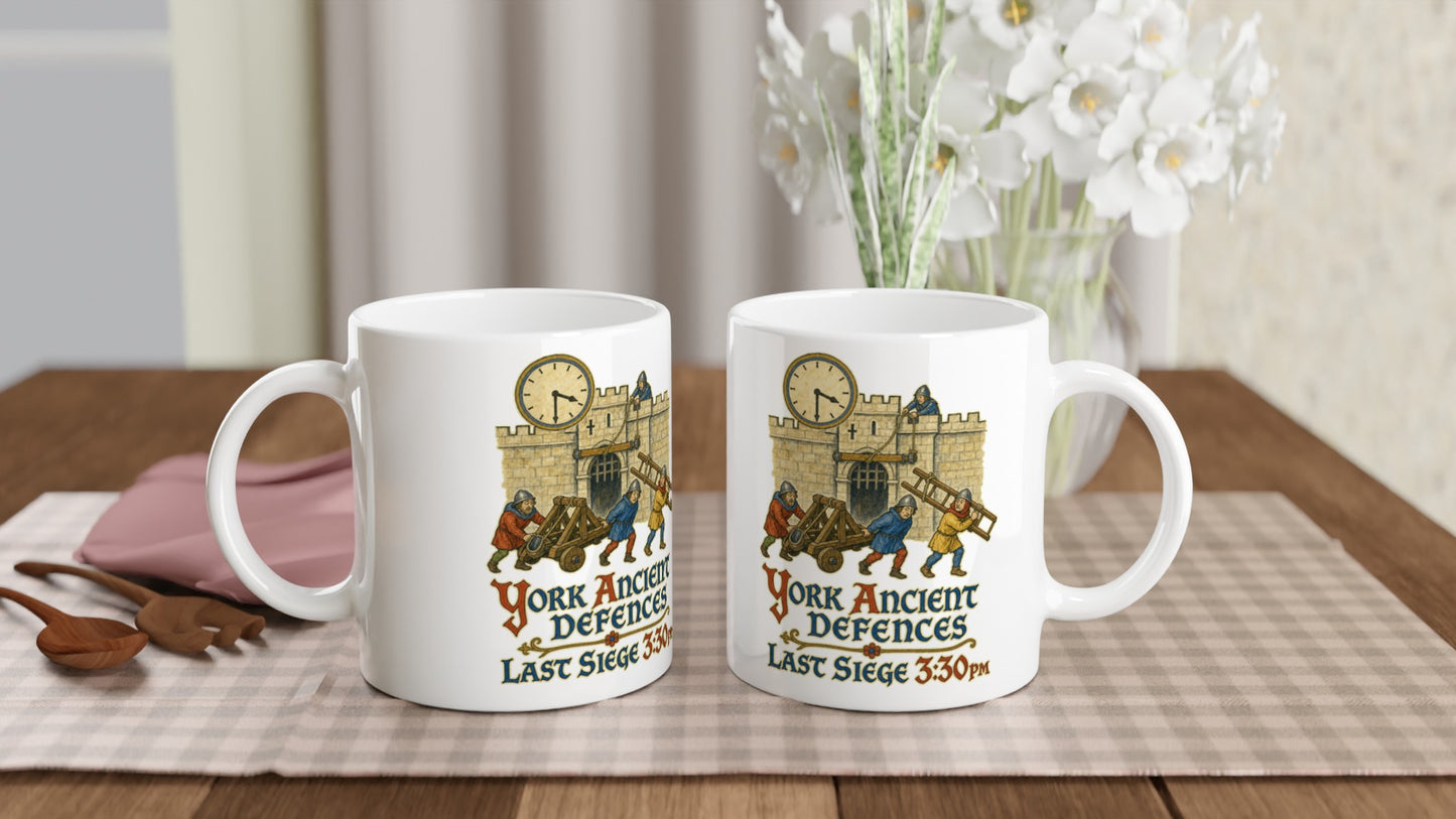 York Ancient Defences – Last Siege 3:30pm Mug — product view 4