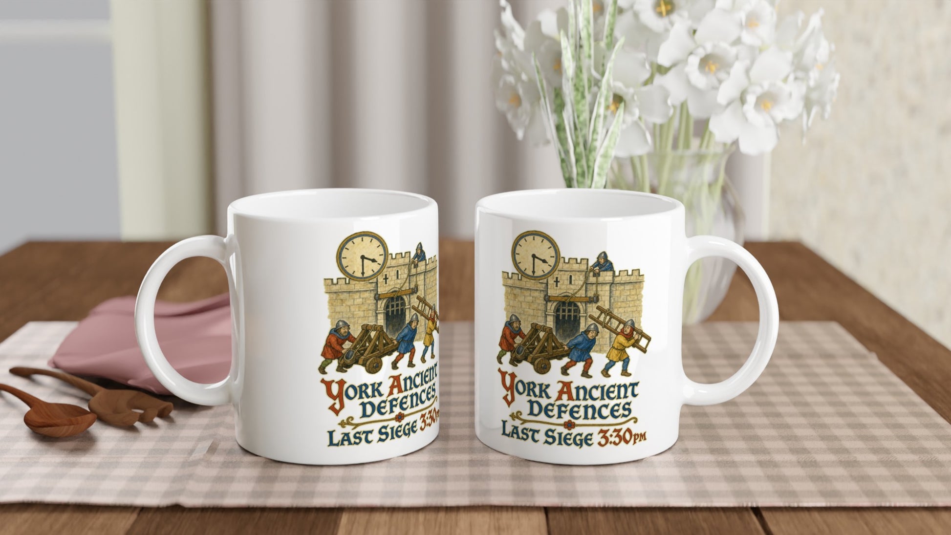 York Ancient Defences – Last Siege 3:30pm Mug — product view 4