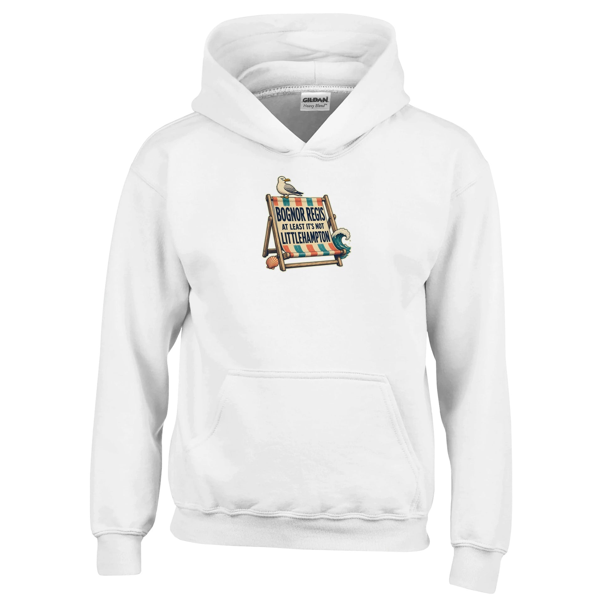 Bognor Regis — At Least It's Not Littlehampton Kids' Hoodie — product view 1