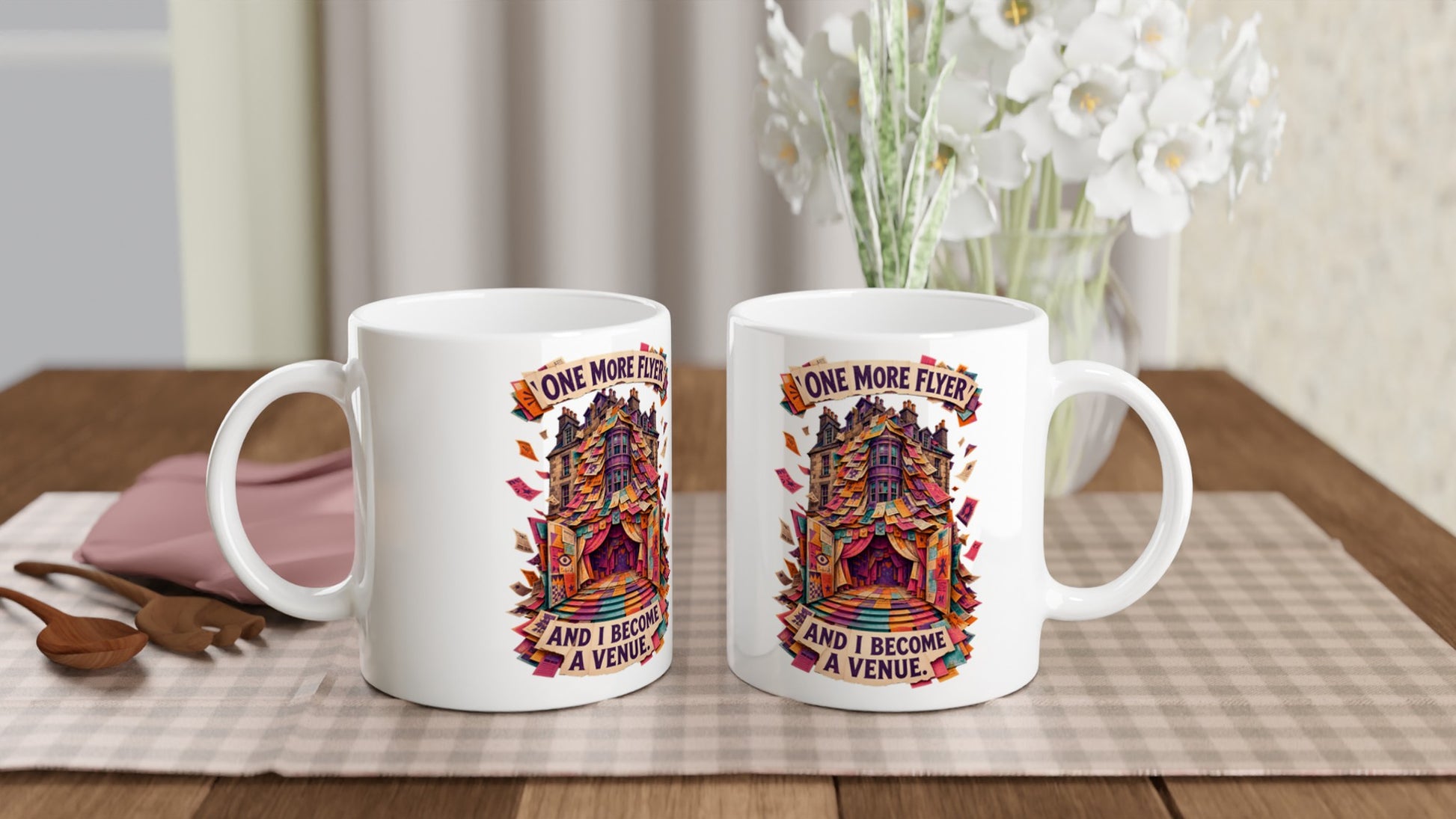 One More Flyer and I Become a Venue Mug — product view 4