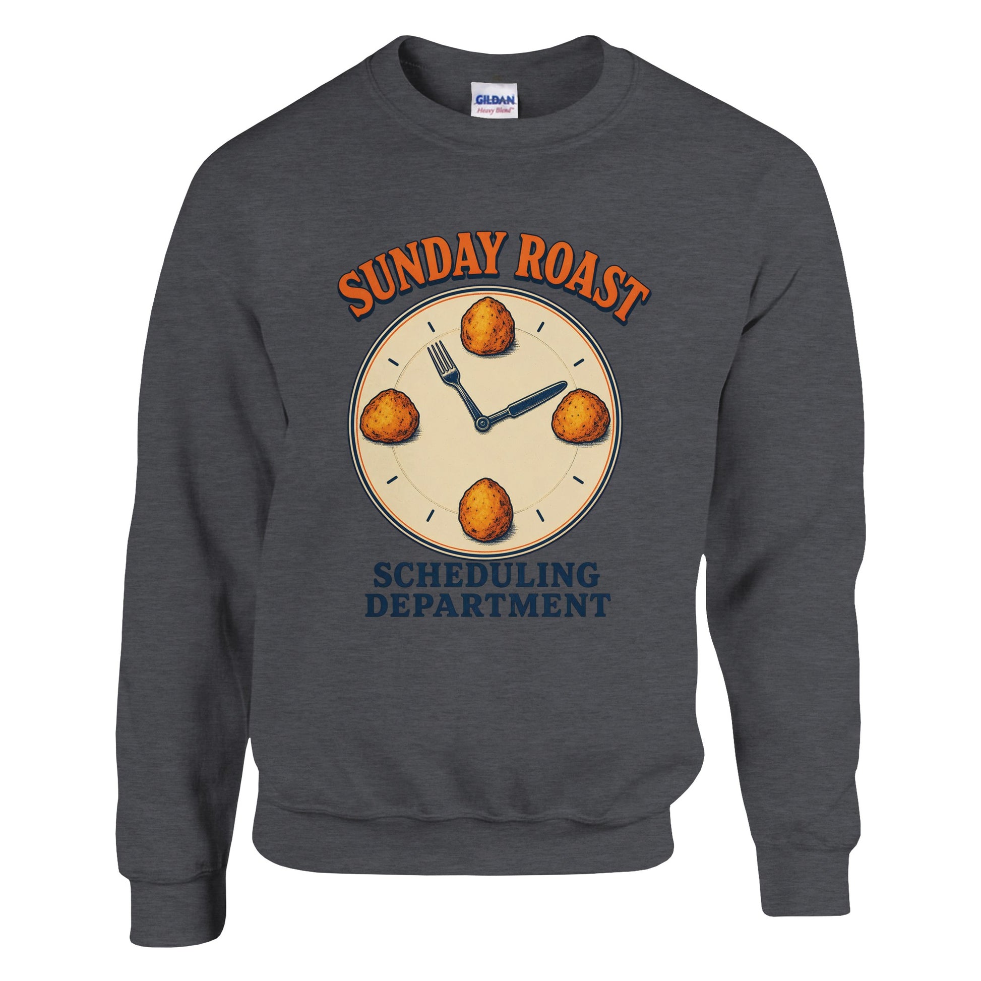 Sunday Roast Scheduling Department Sweatshirt — product view 10