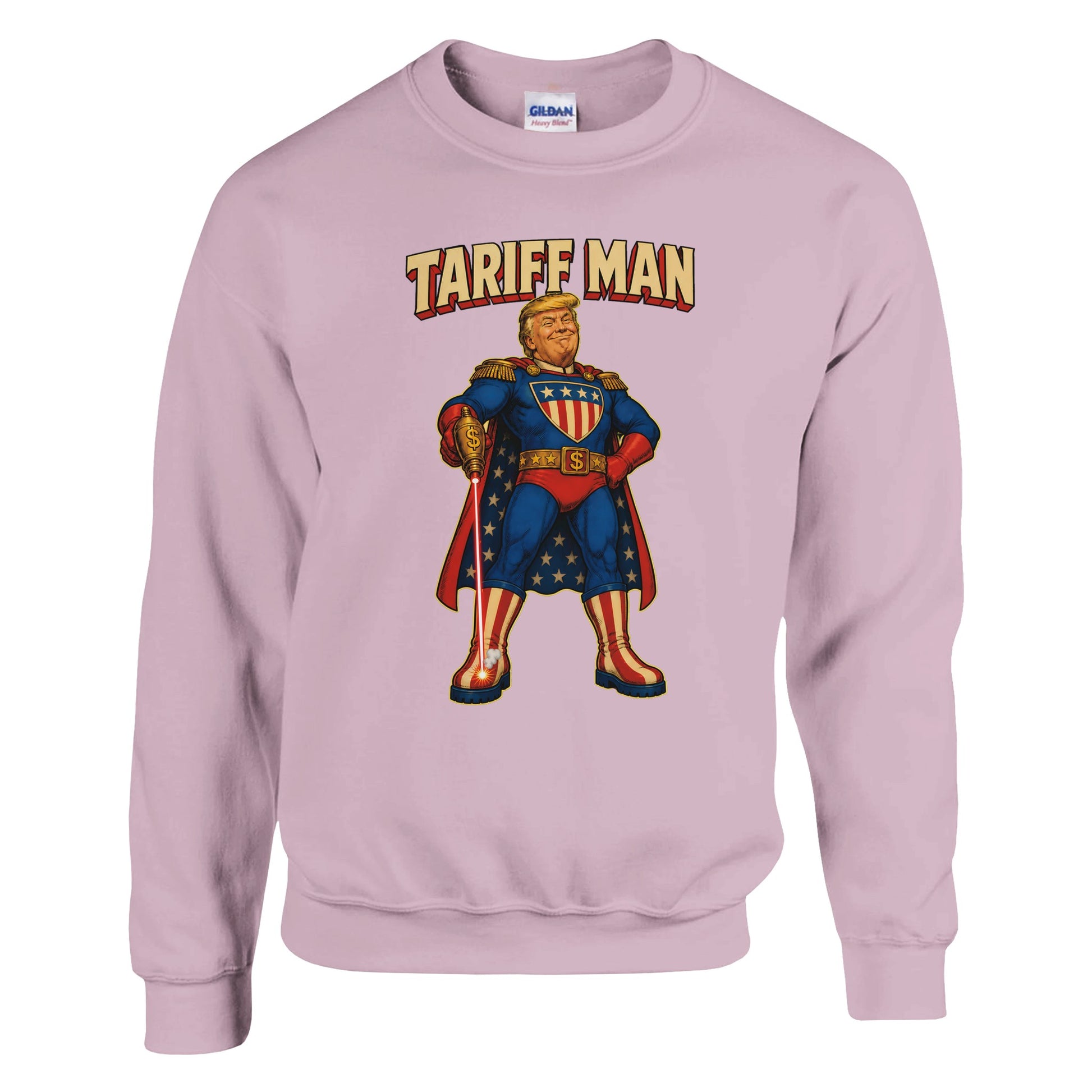 Tariff Man – Self-Shot Satire Sweatshirt — product view 9