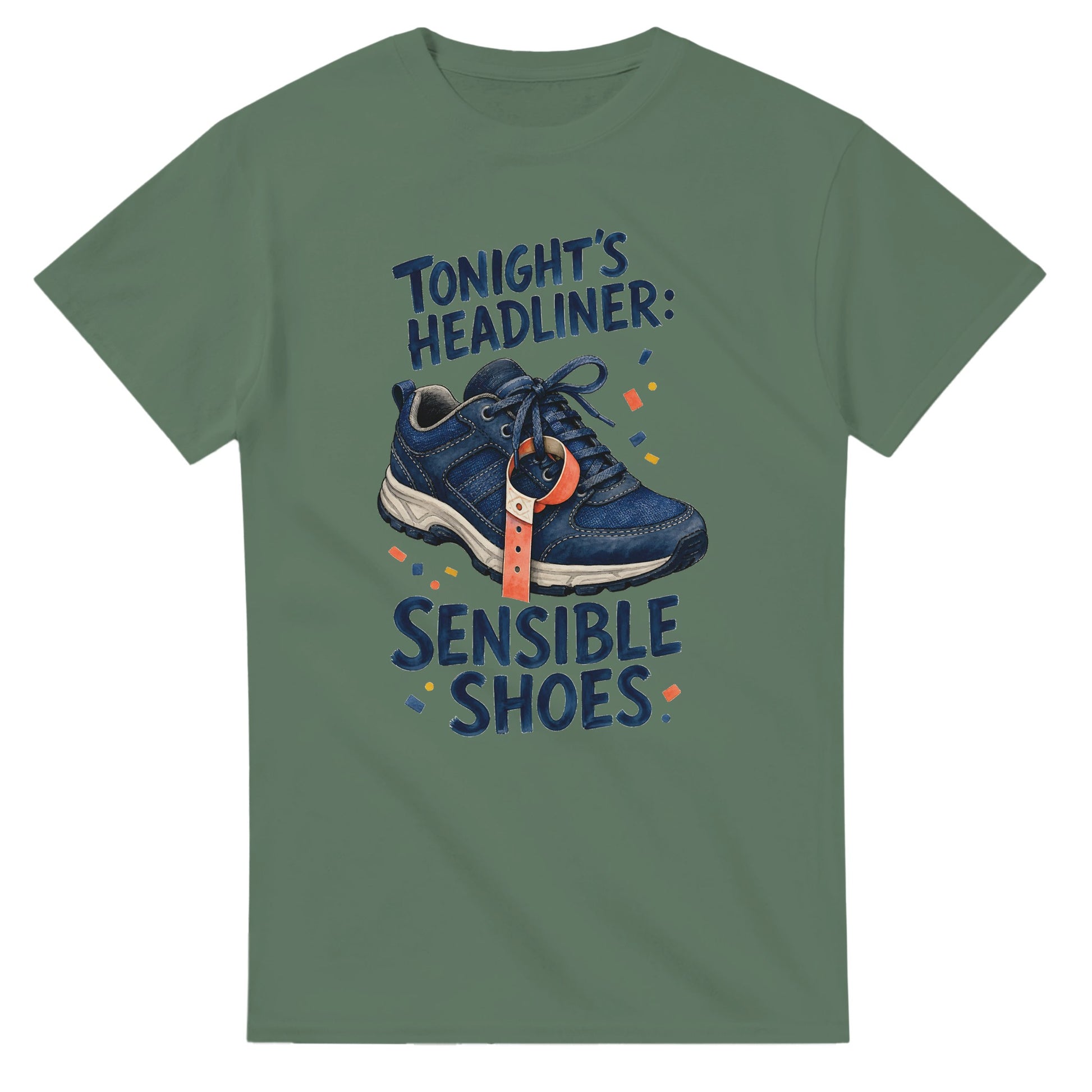 Tonight's Headliner: Sensible Shoes Concert T-shirt — product view 13