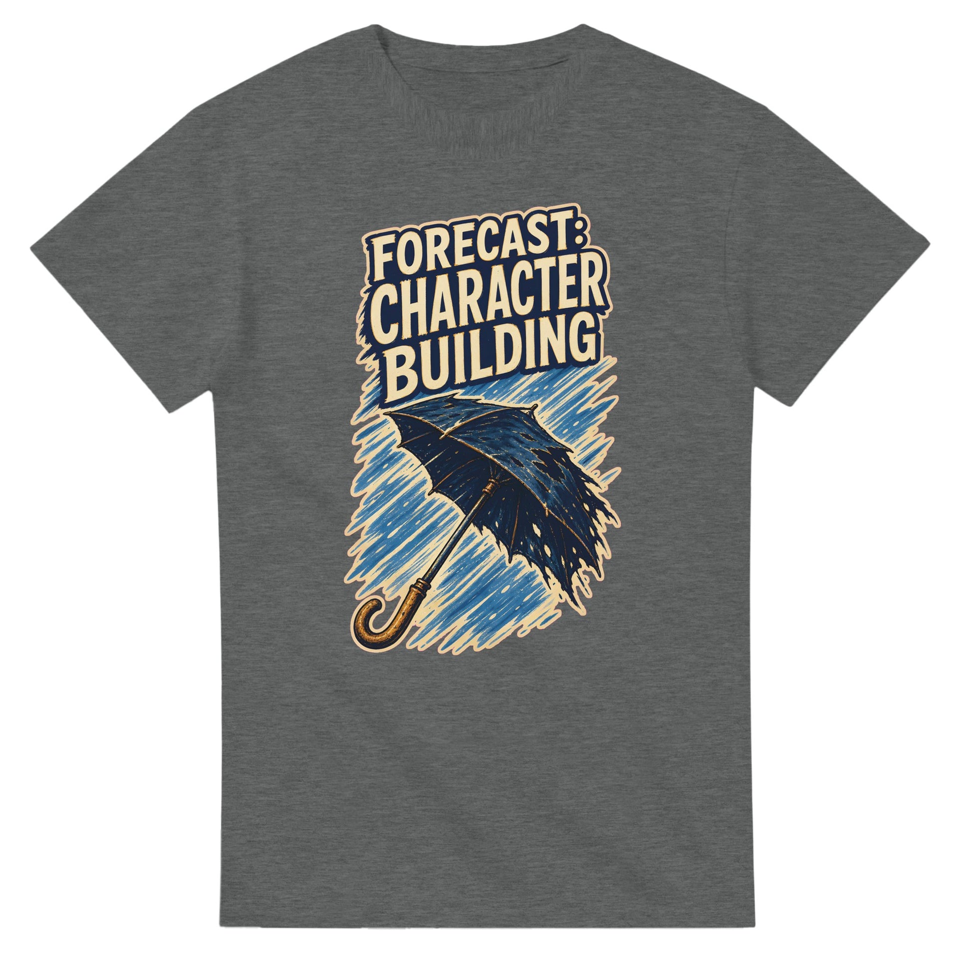 Forecast: Character Building – British Weather T-Shirt & Print — product view 3