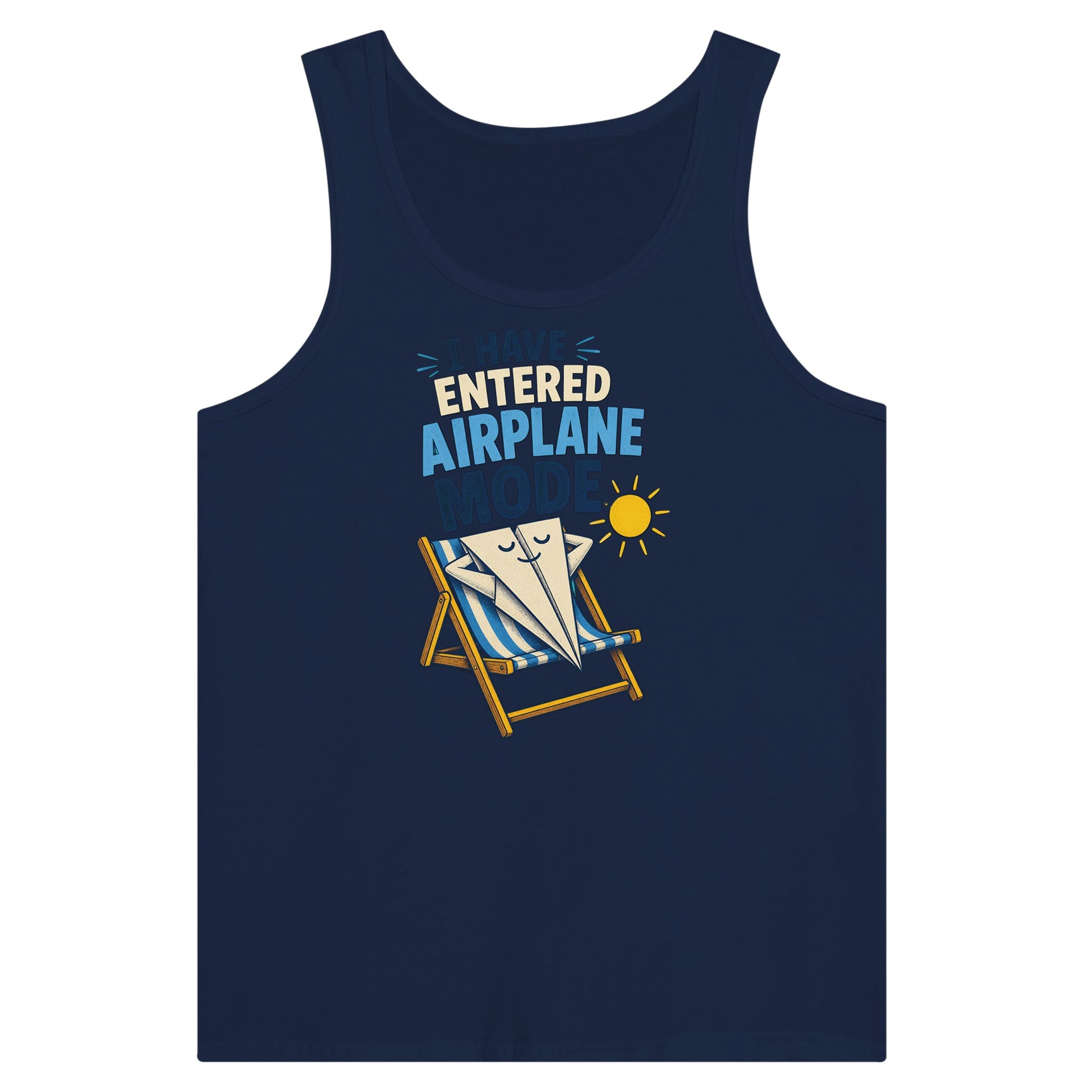 I Have Entered Airplane Mode Graphic Premium Unisex Tank Top — product view 9