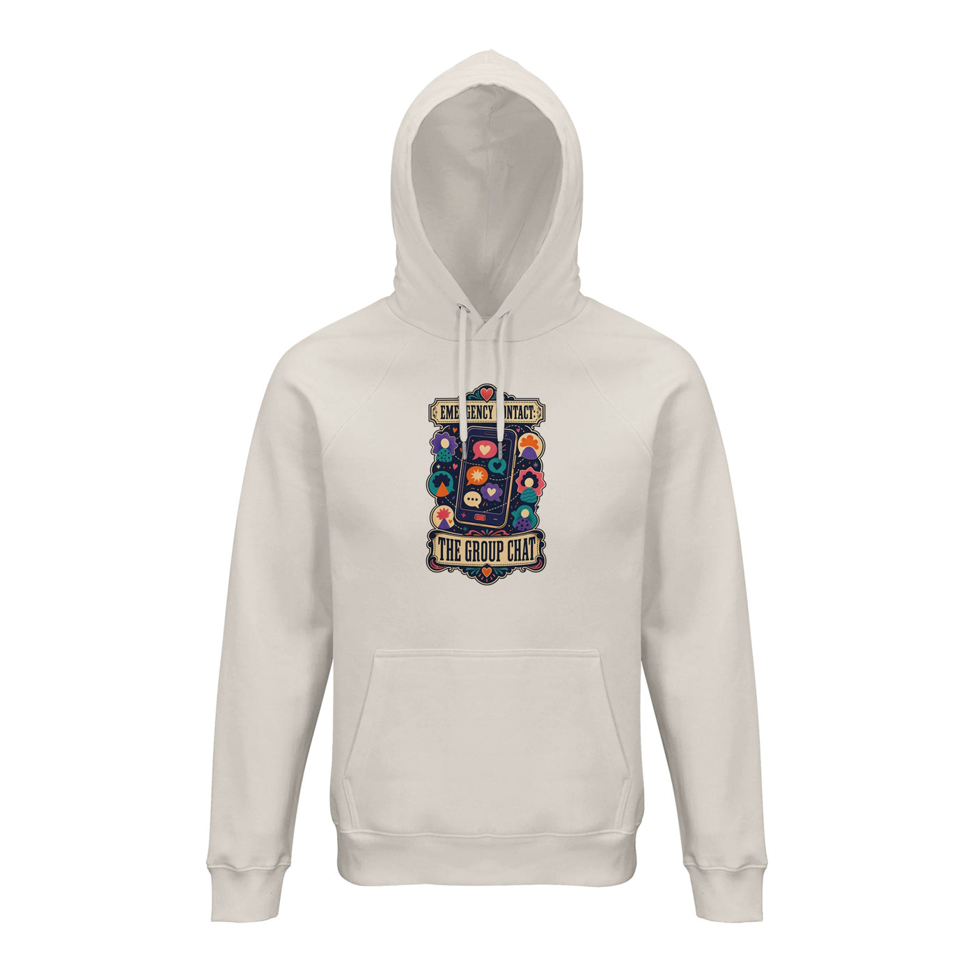 Emergency Contact — The Group Chat Hoodie