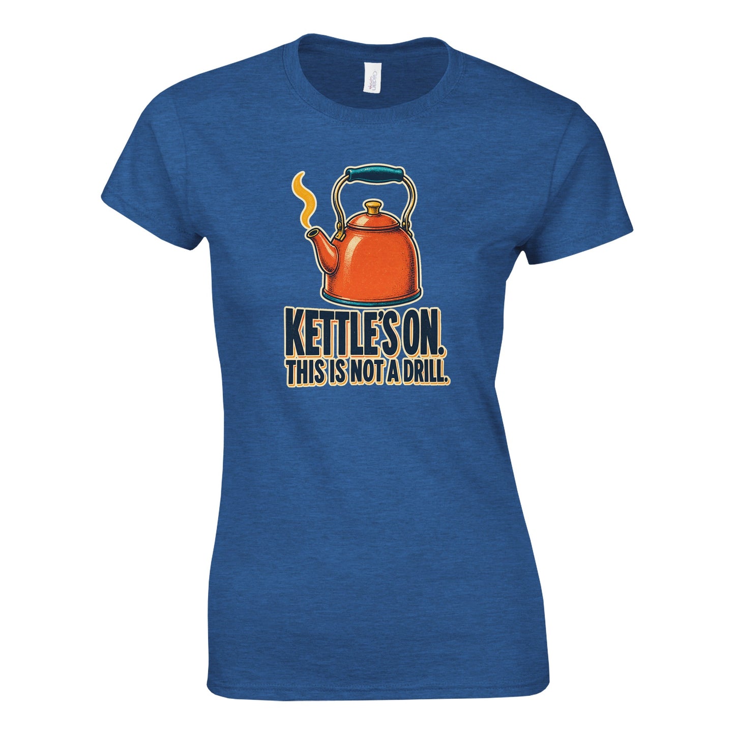 Kettle's On – This Is Not a Drill Women's T-shirt — product view 5