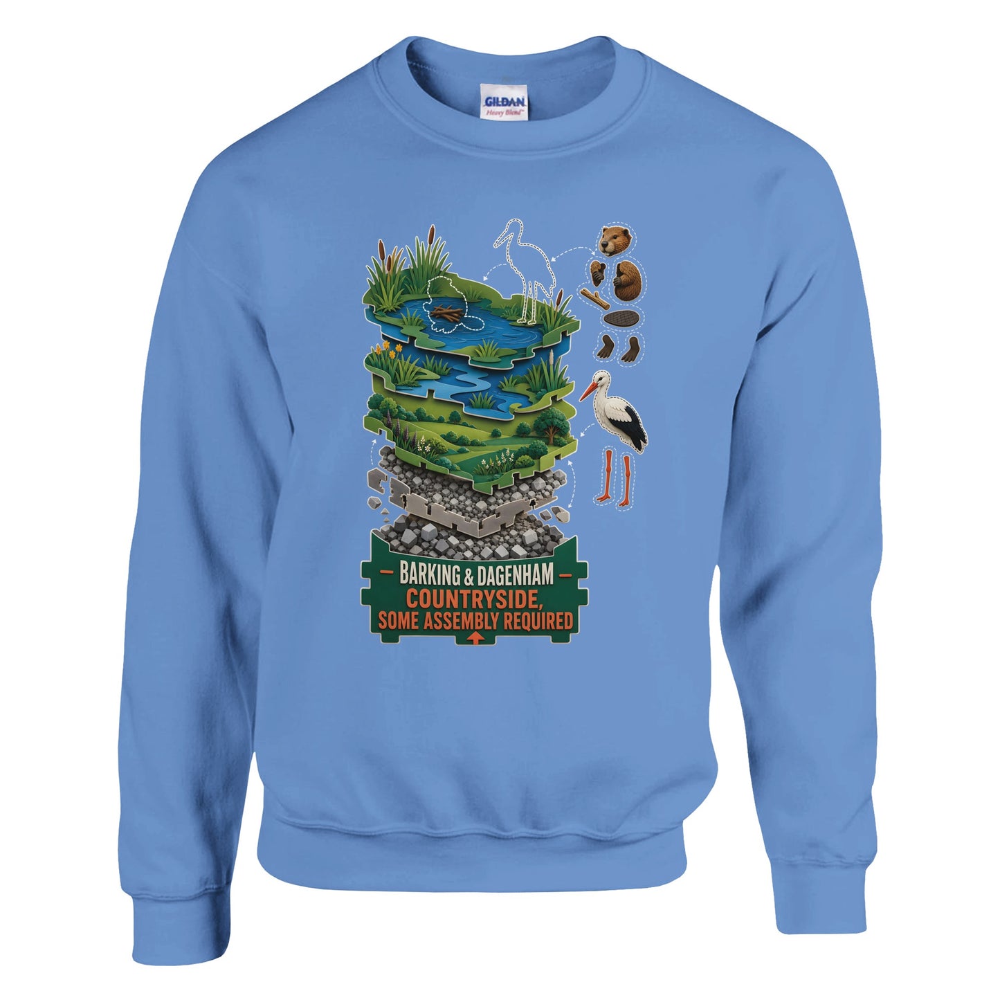 Barking & Dagenham Countryside Sweatshirt — product view 7