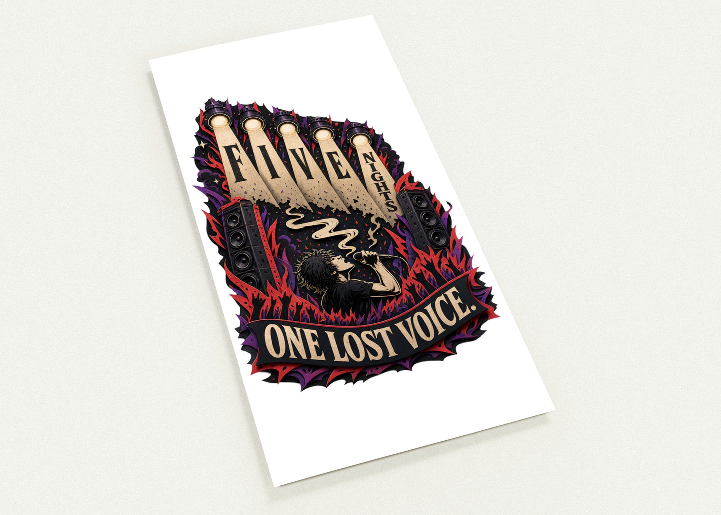 Five Nights, One Lost Voice Postcard Pack — product view 1