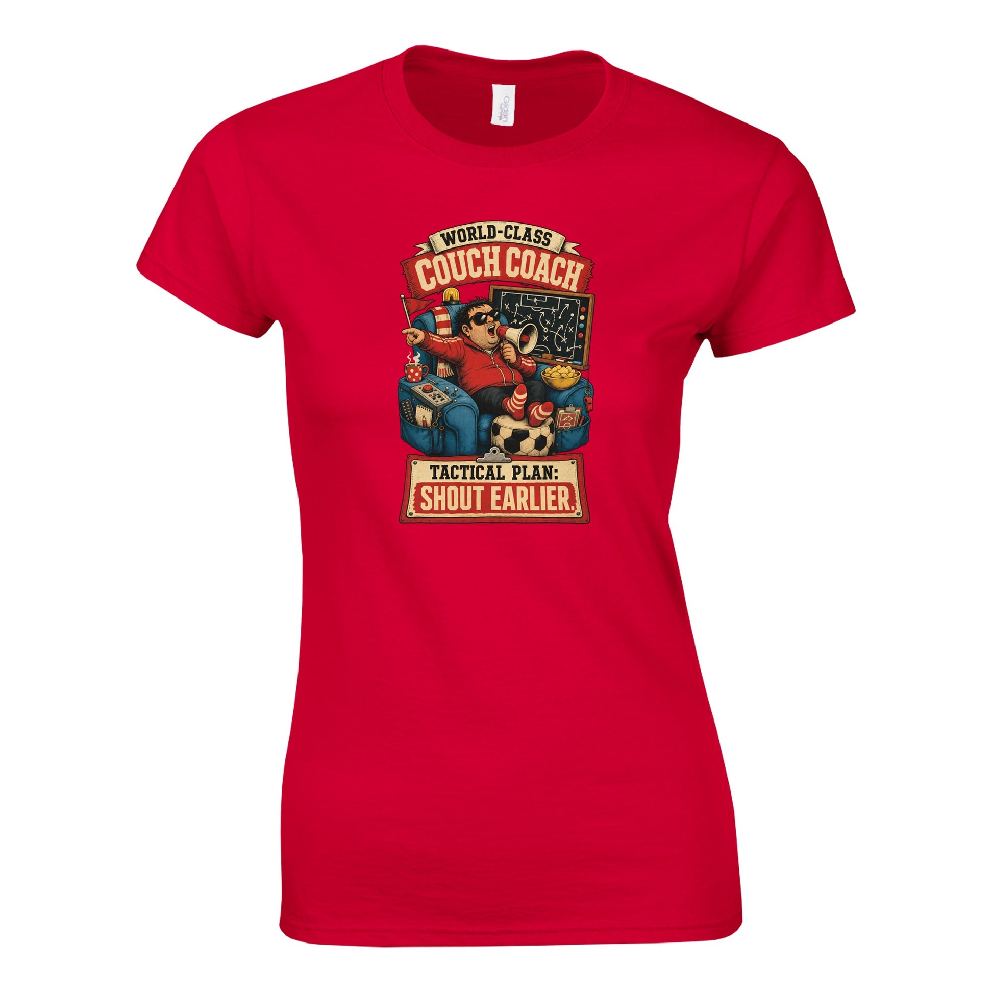 World-Class Couch Coach Women's T-shirt — product view 2