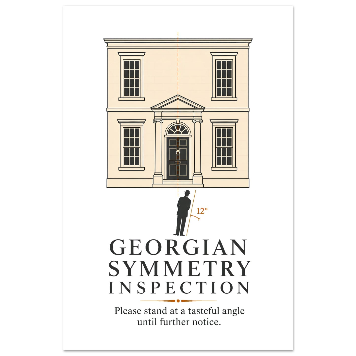 Georgian Symmetry Inspection — Bath Poster — product view 6