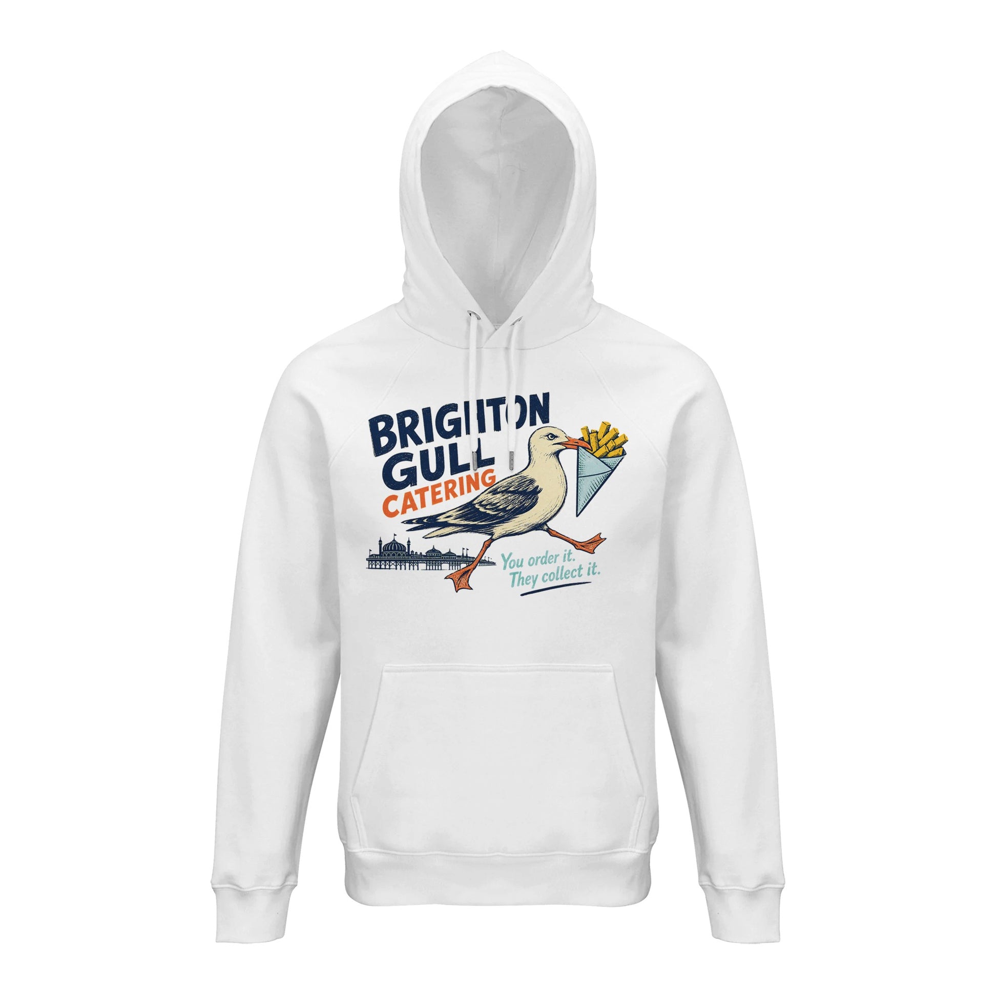 Brighton Gull Catering - You Order It, They Collect It Hoodie — product view 1